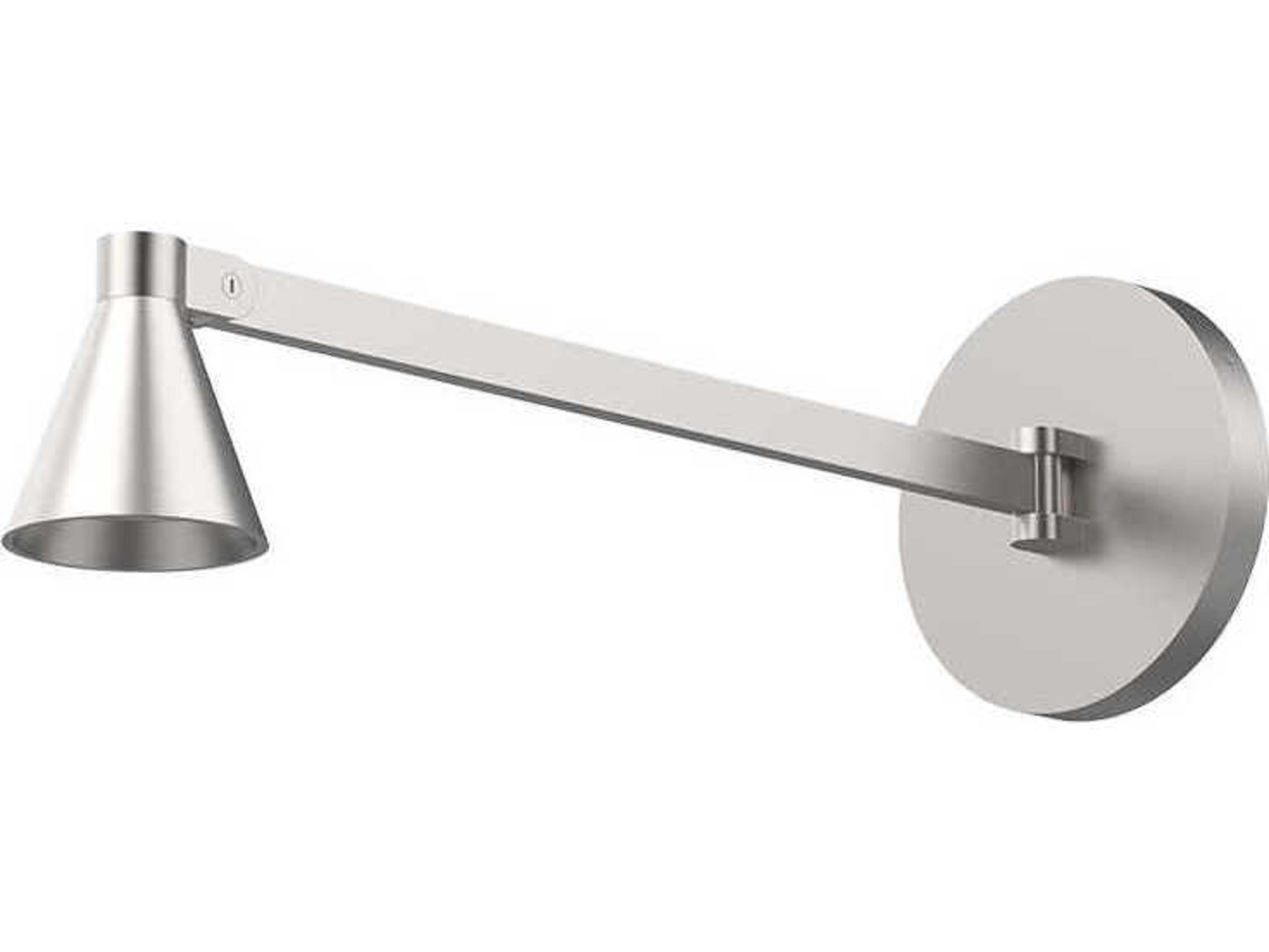 Kuzco Lighting Dune Brushed Nickel Swing Wall Sconce