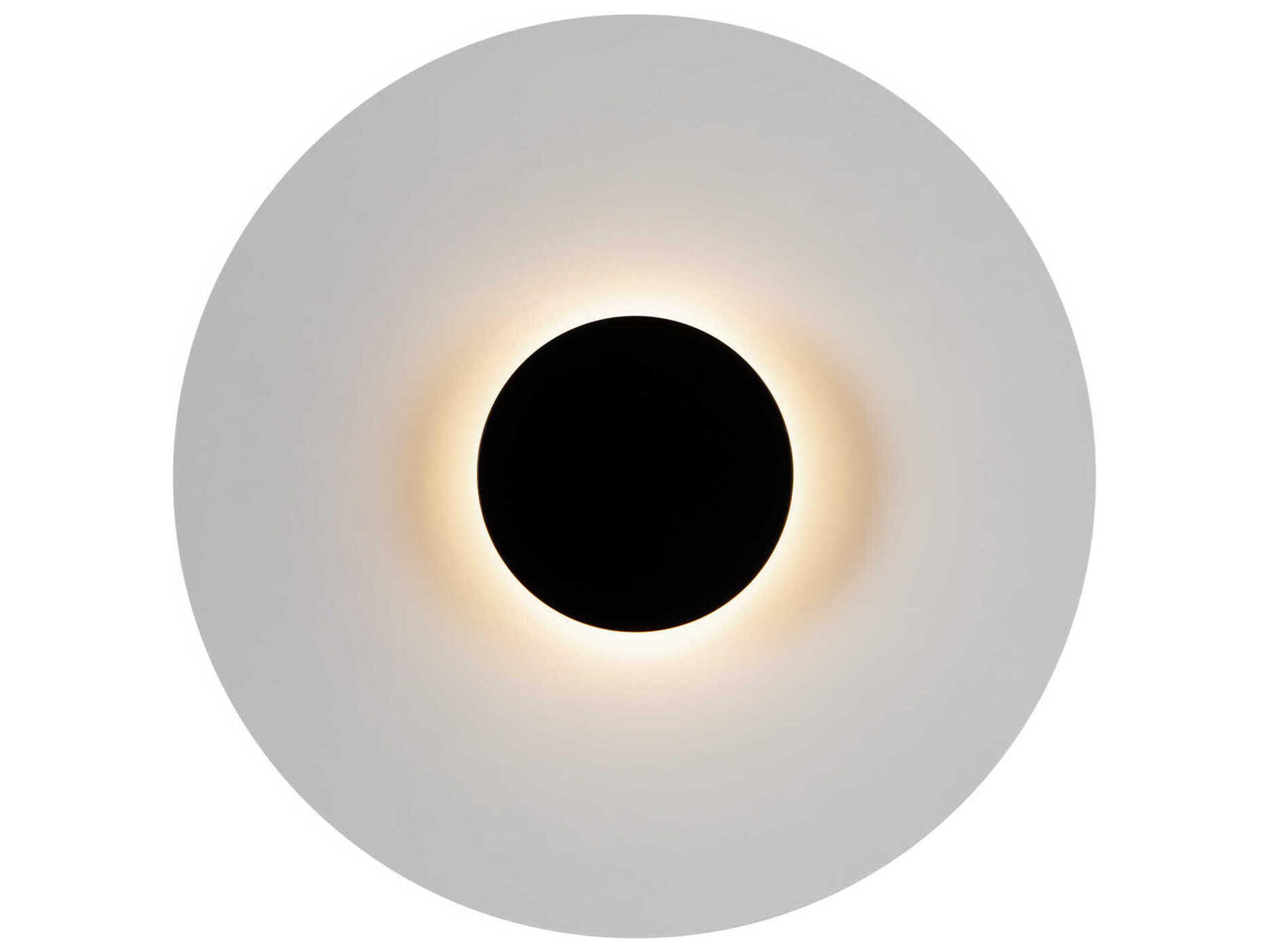 Kuzco Lighting Cruz Black White Wall Sconce