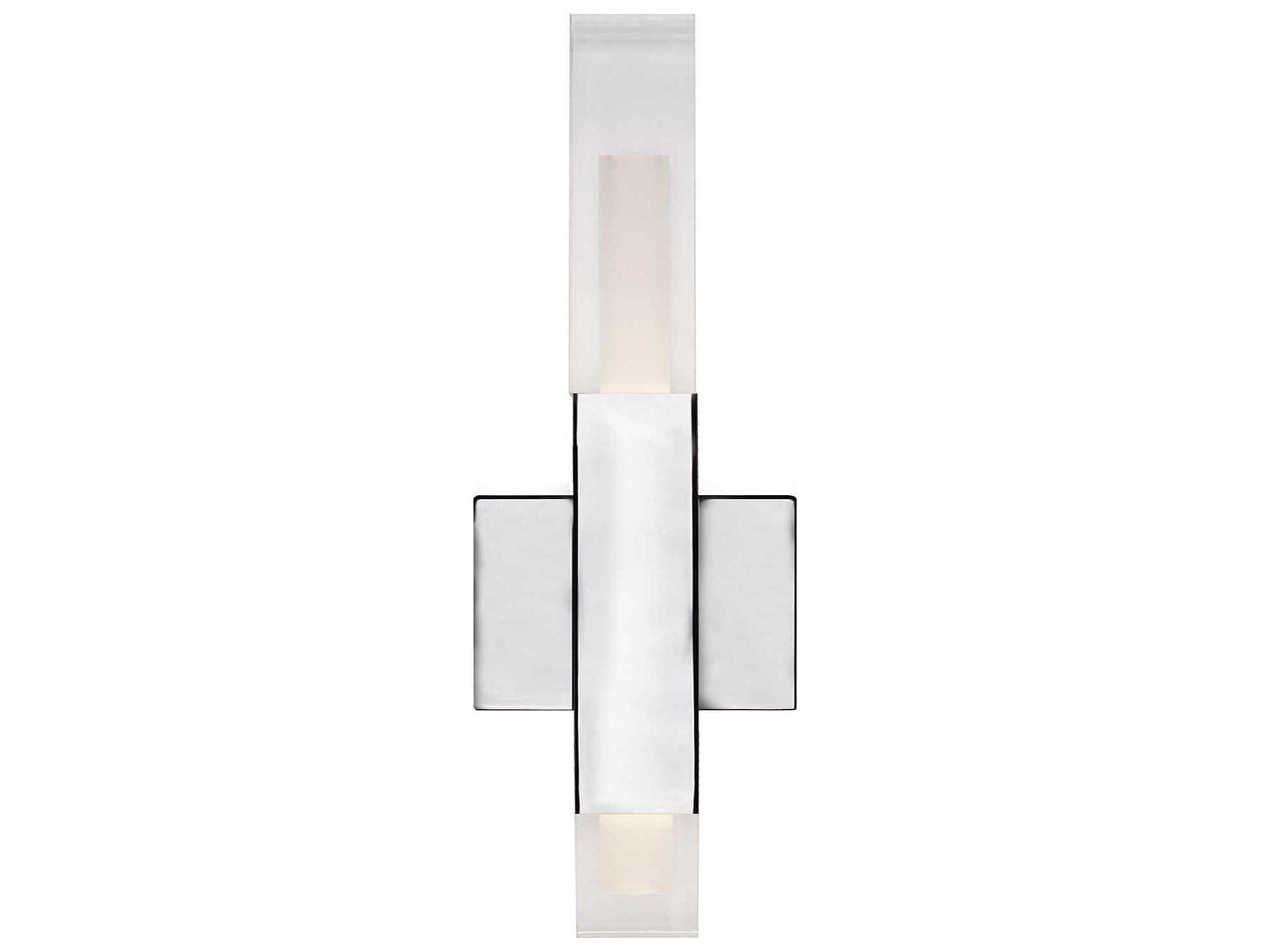 Kuzco Lighting Martelo Chrome Wall Sconce