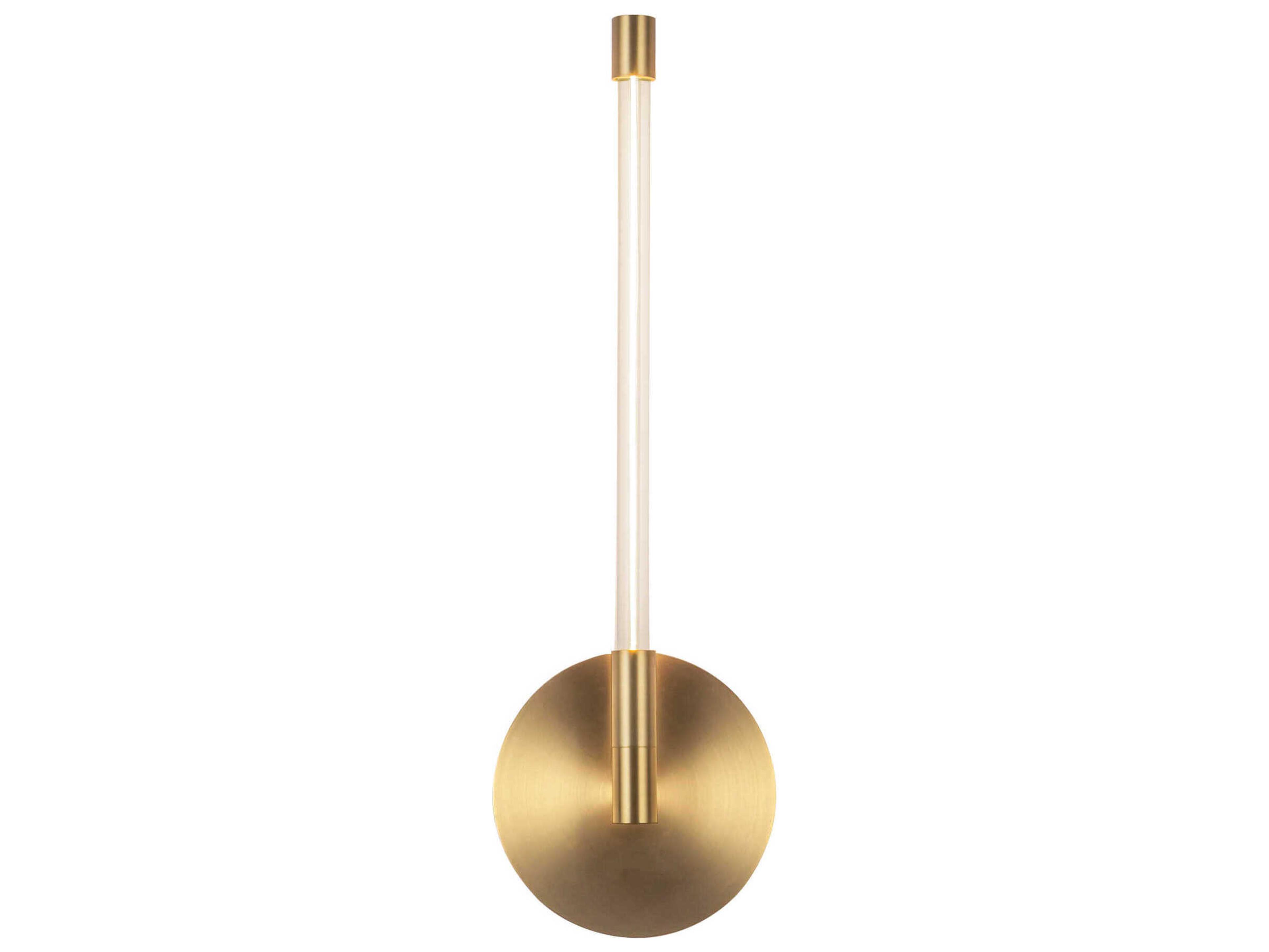 Kuzco Lighting Motif Brushed Gold Wall Sconce