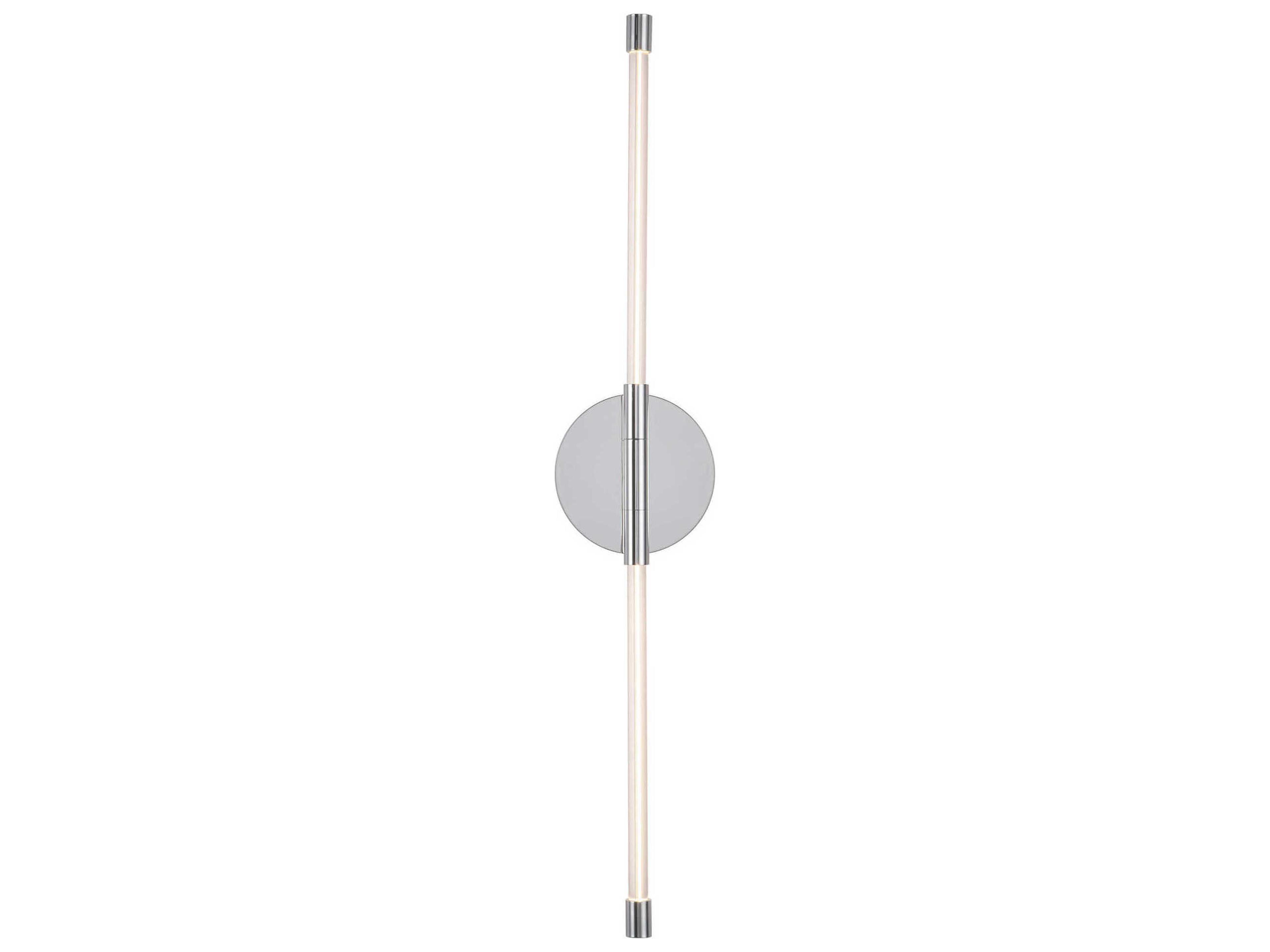 Kuzco Lighting Motif Chrome Wall Sconce