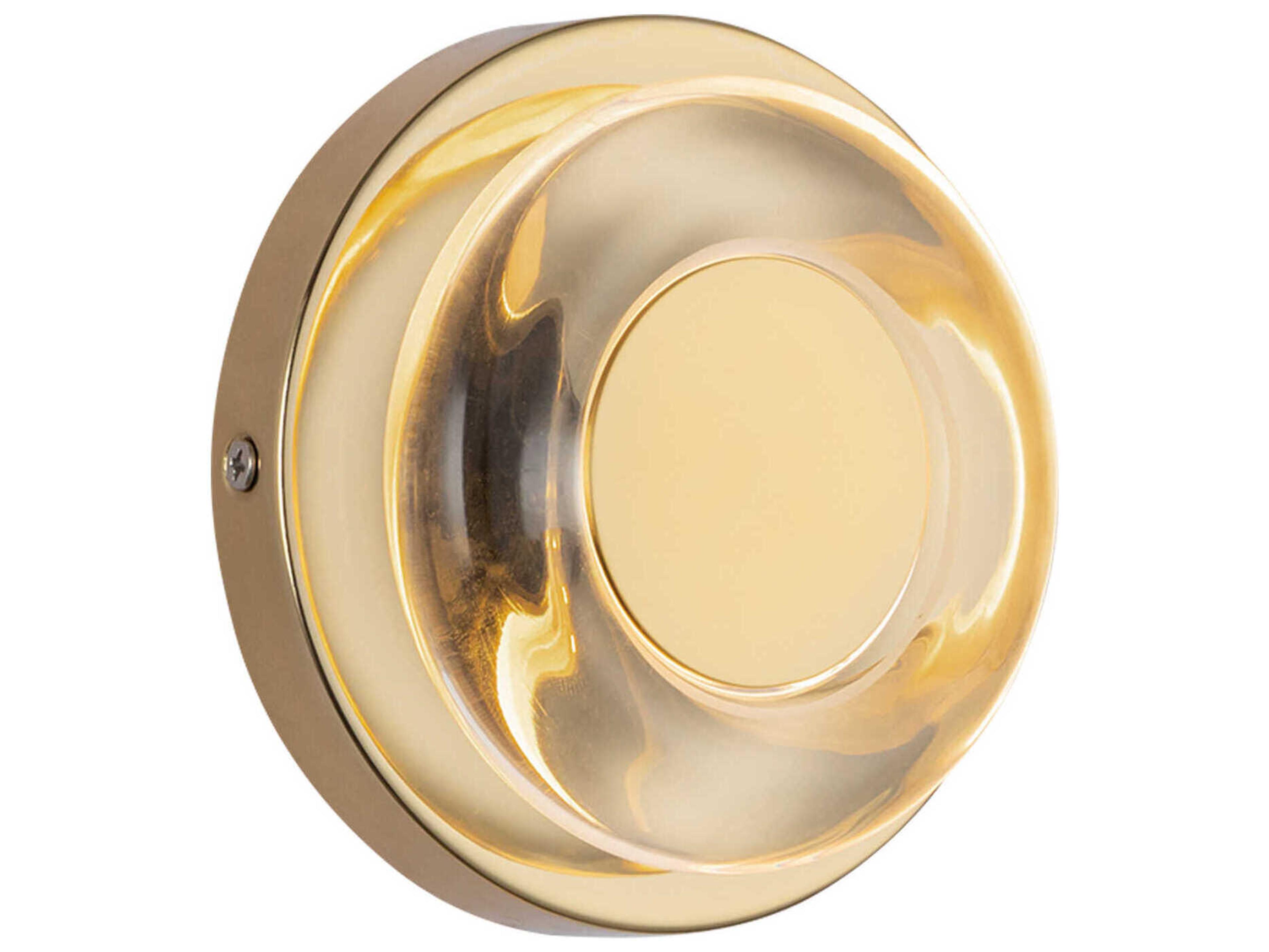 Kuzco Lighting Stephord Metallic Brass Wall Sconce