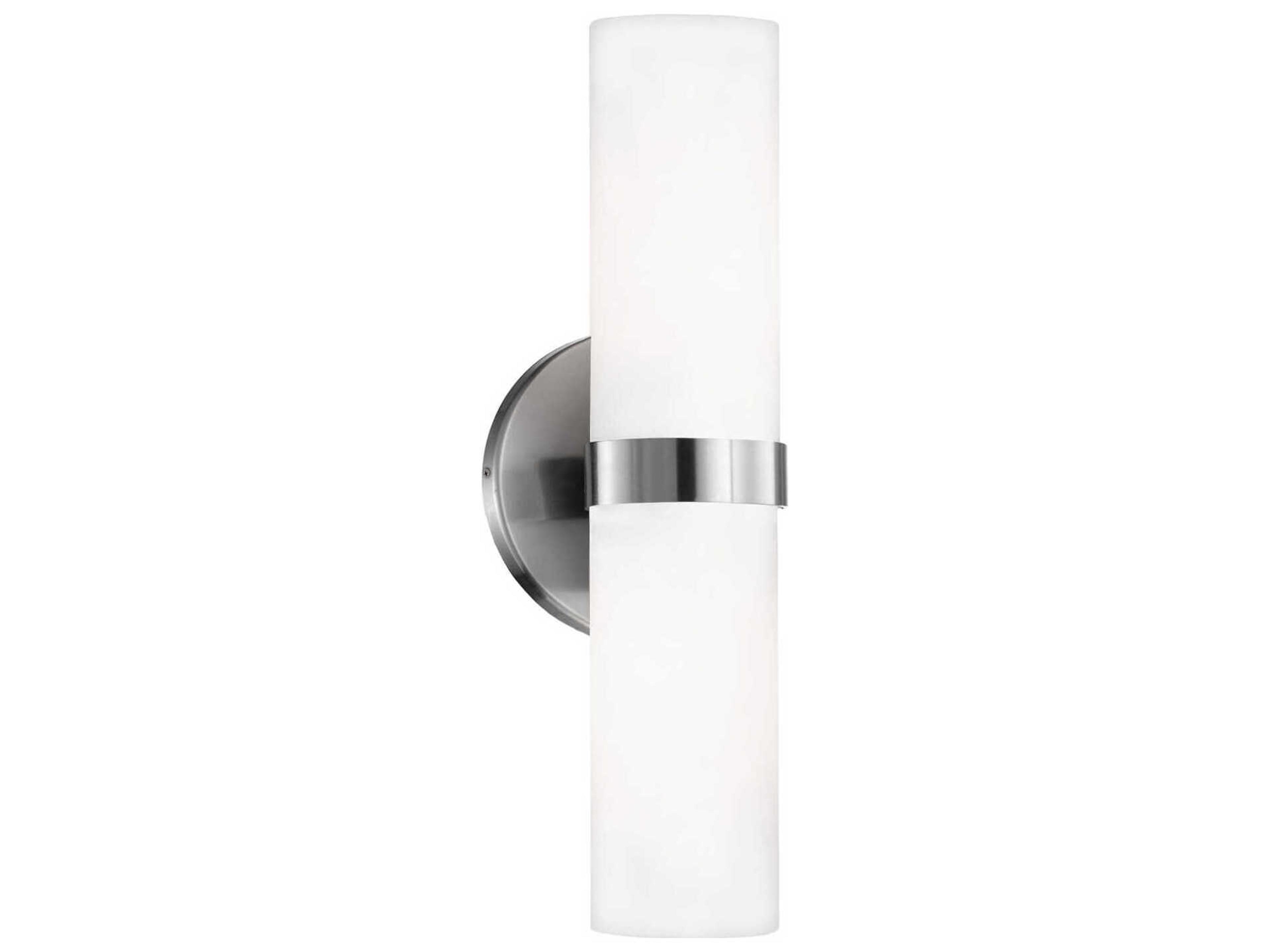 Kuzco Lighting Milano Brushed Nickel Wall Sconce