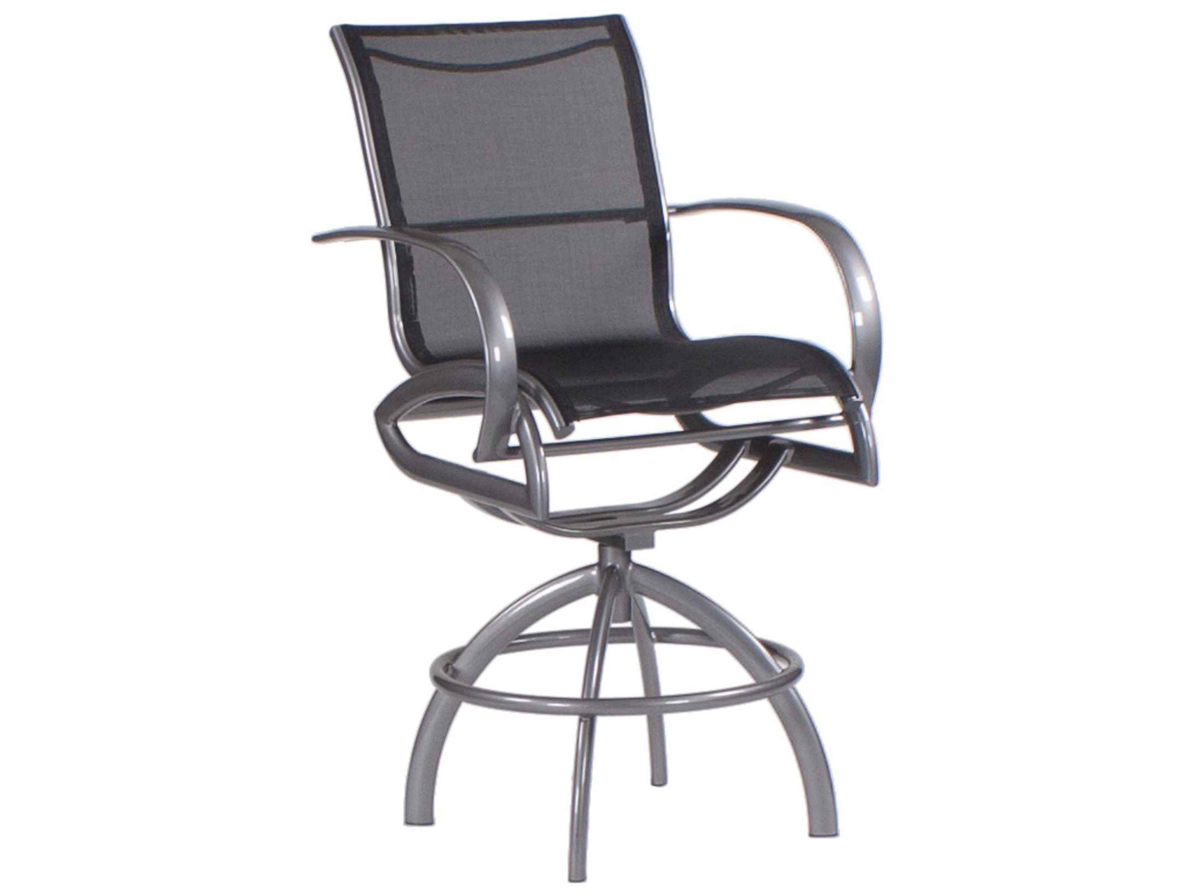 Koverton Modone Aluminum Swivel Outdoor Patio Bar Stool