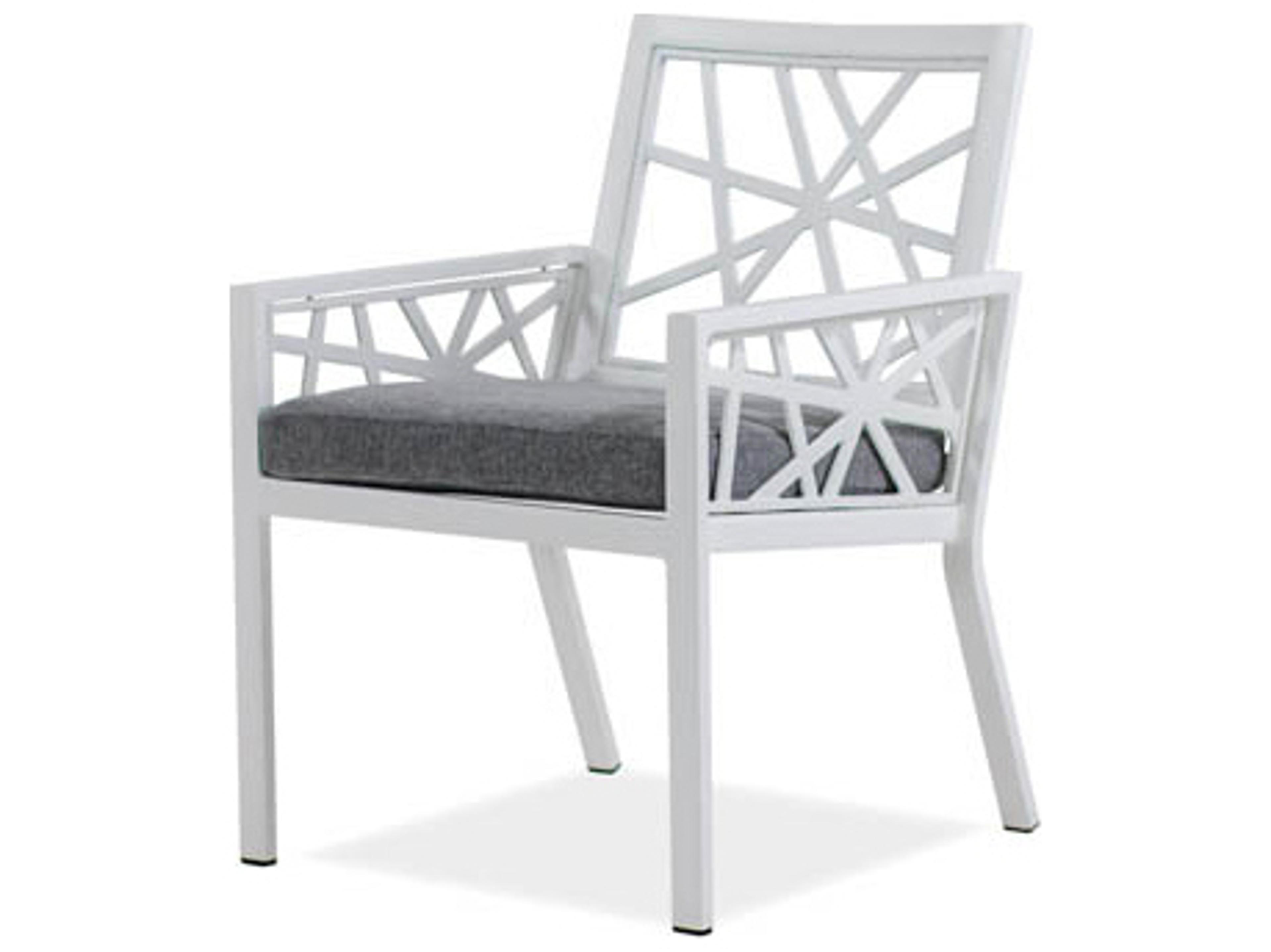 Koverton Parkview Knest Cast Aluminum Arm Patio Dining Chair