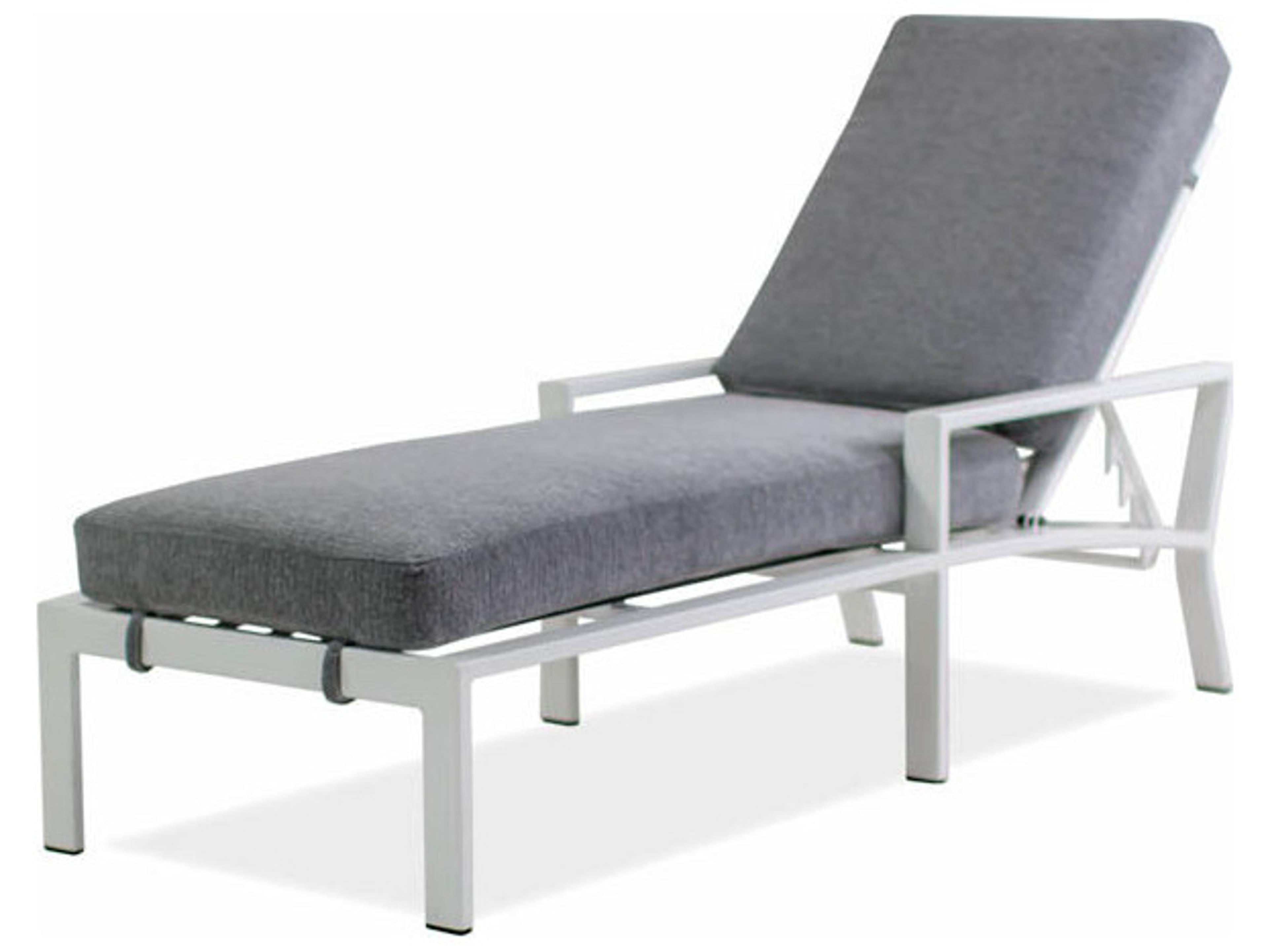 Parkview Knest Cast Aluminum Single-Outdoor Patio Chaise Lounge