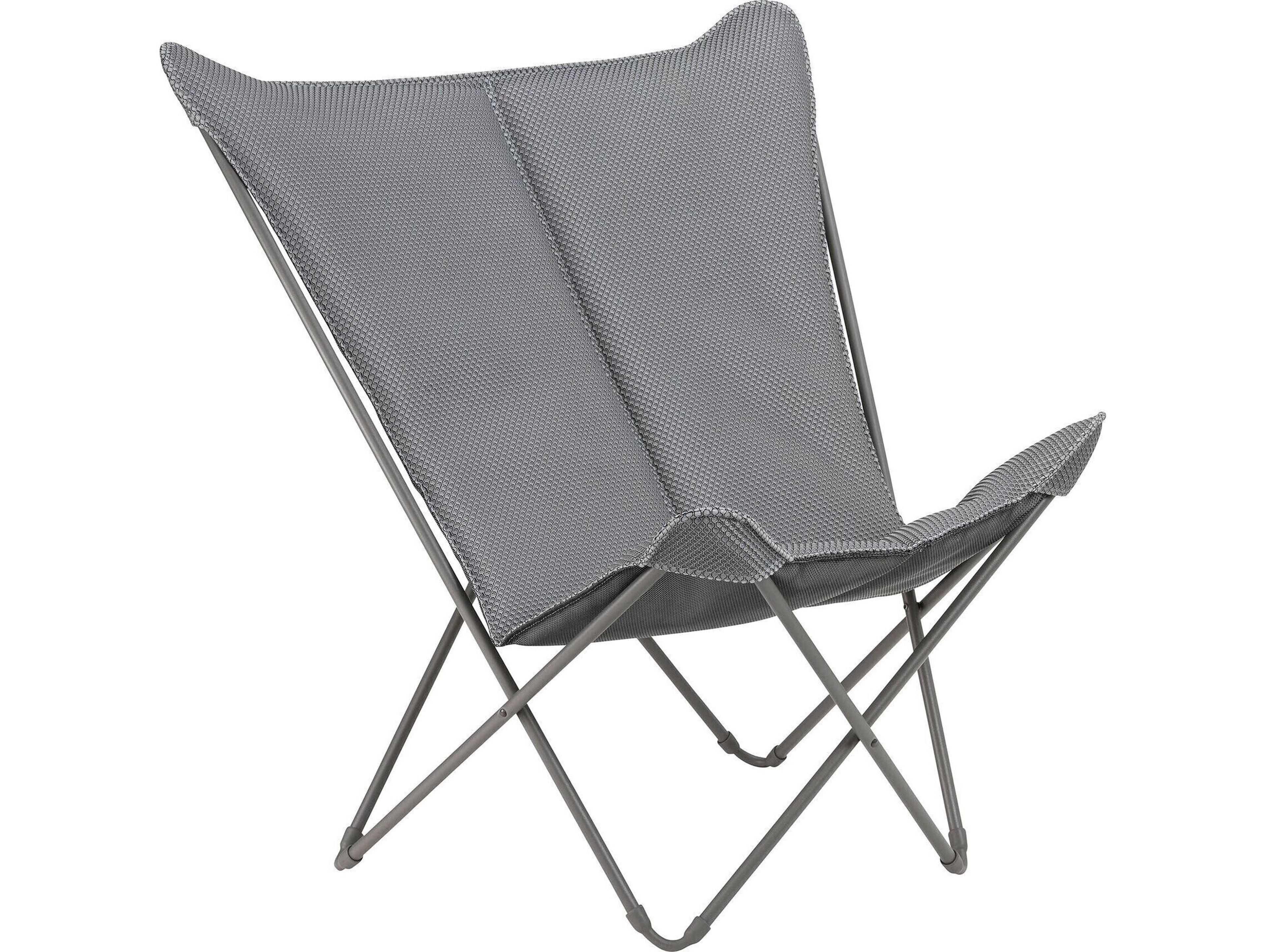 Lafuma Pop Up Steel Cushion Lounge Chair