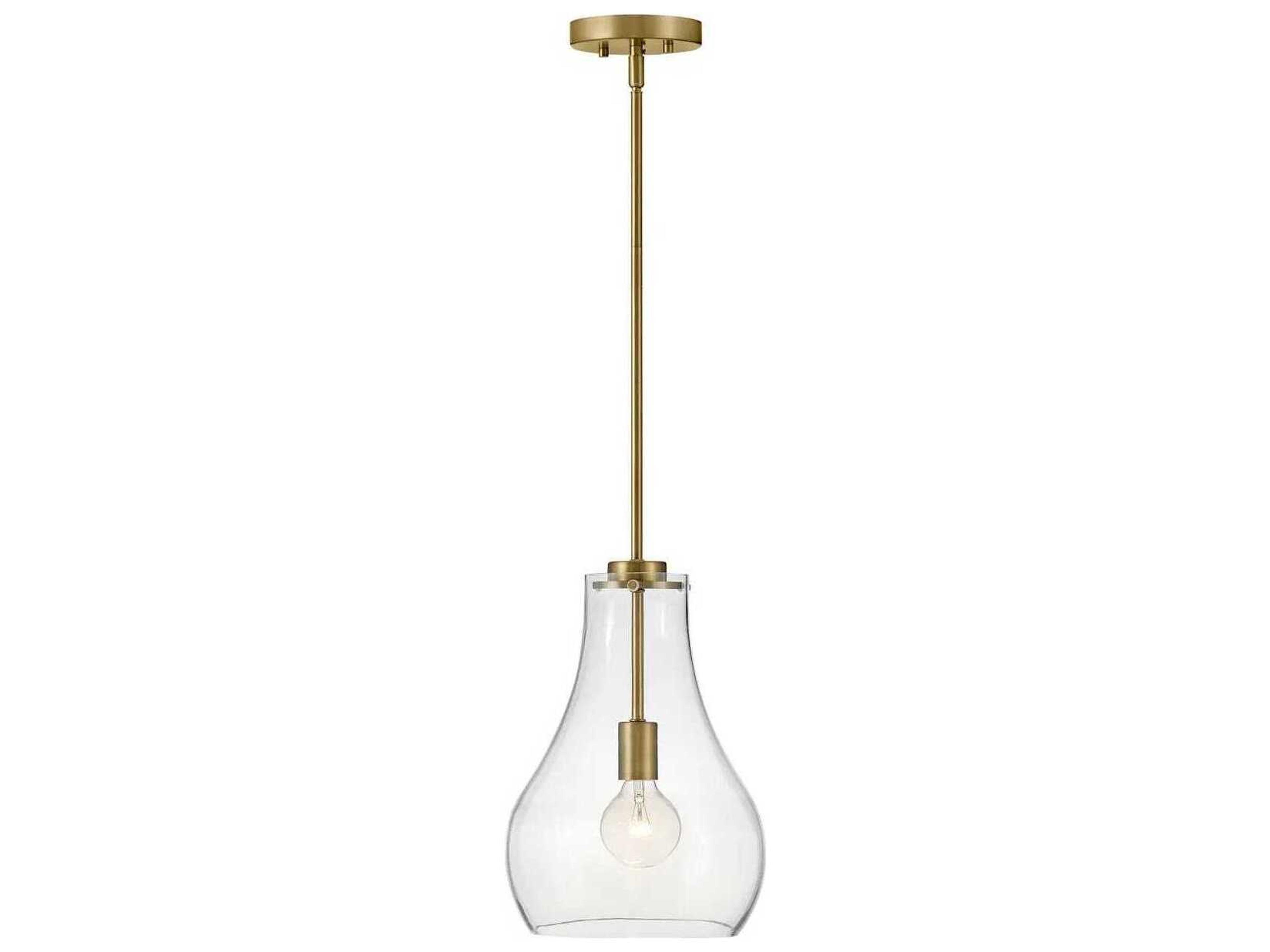 Frankie 1-Light Lacquered Brass Mini Pendant