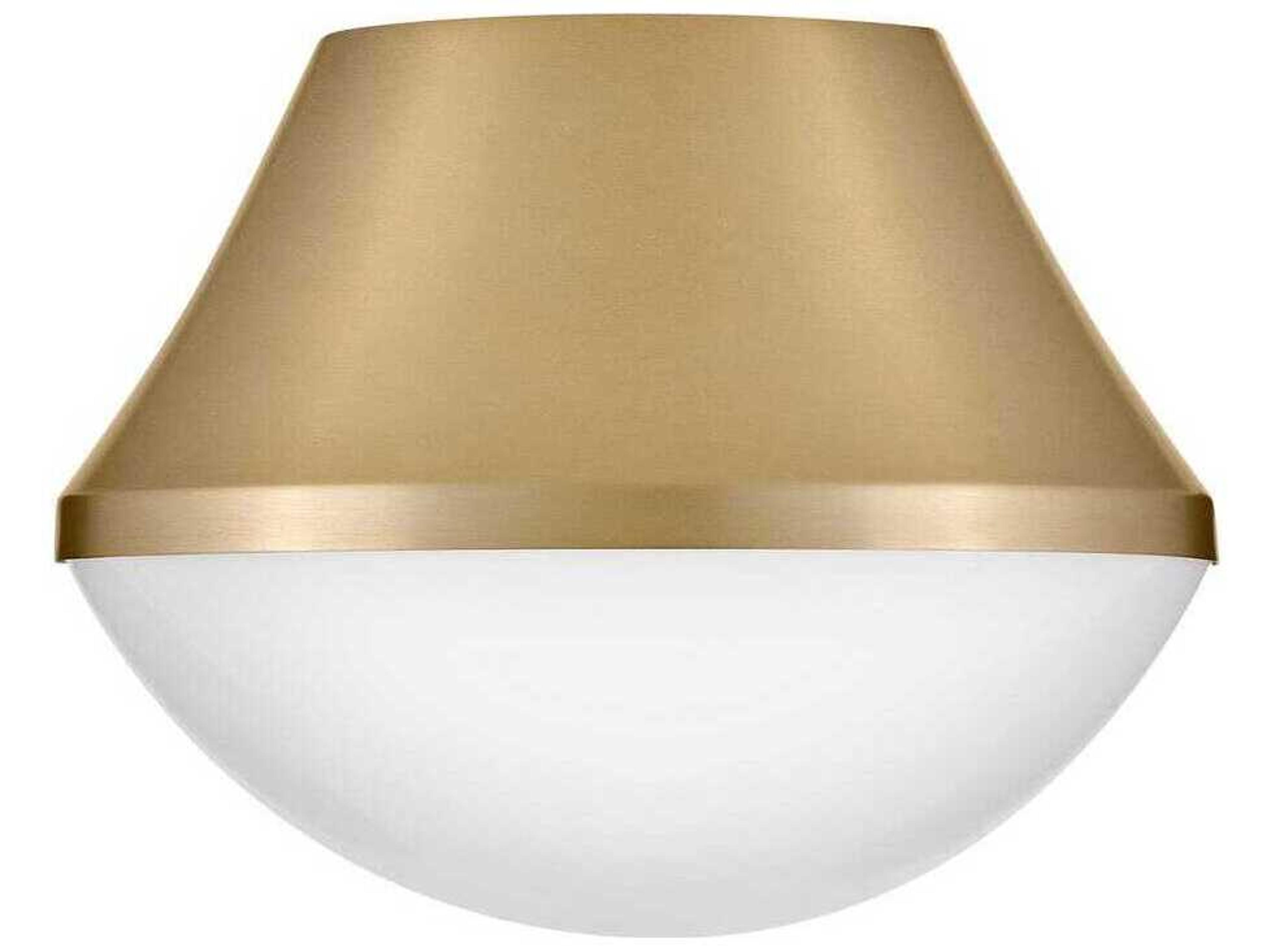 Lark Living Haddie 1-Light Lacquered Brass Flush Mount