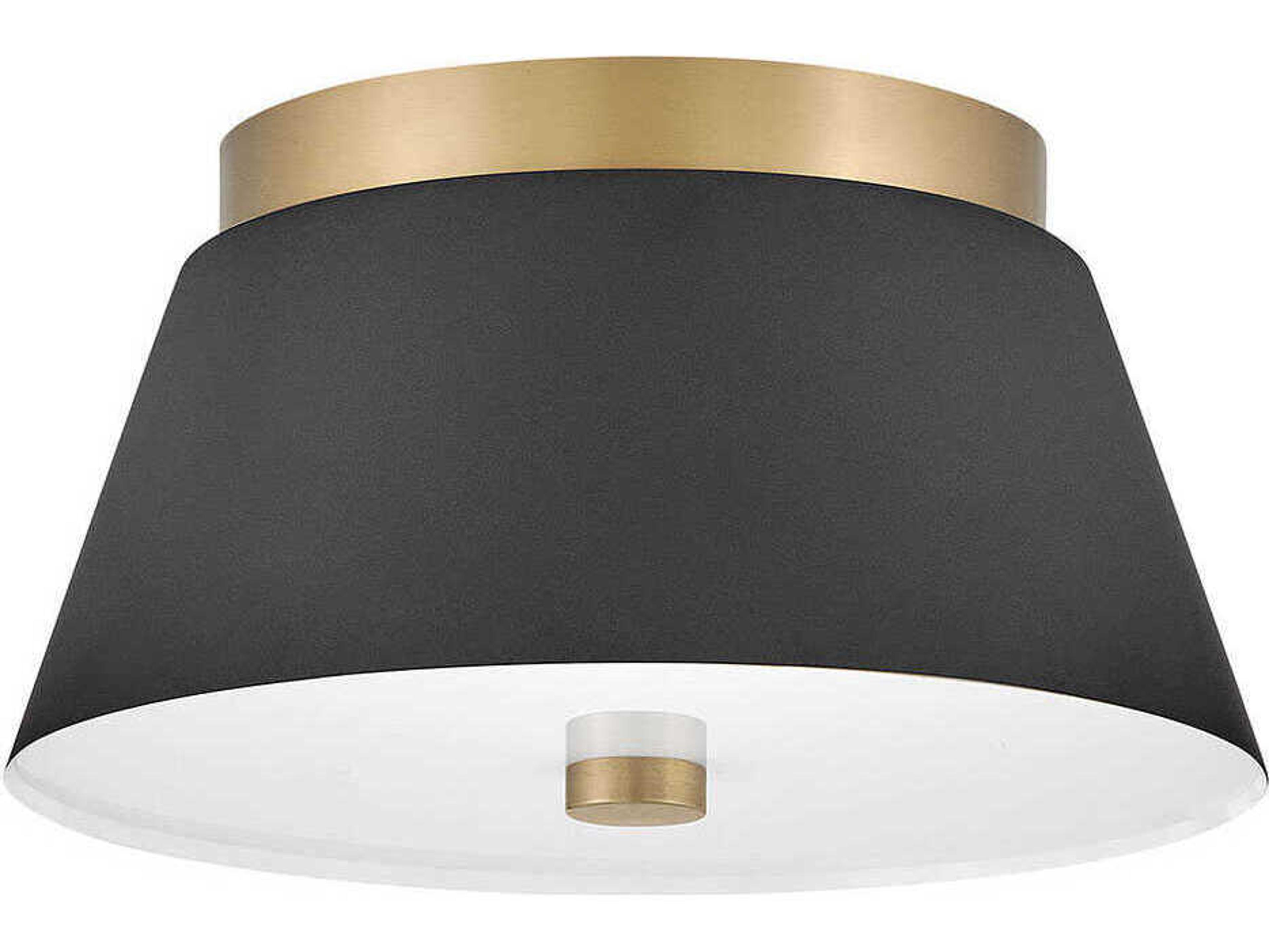 Lark Living Tess 2-Light Black Flush Mount