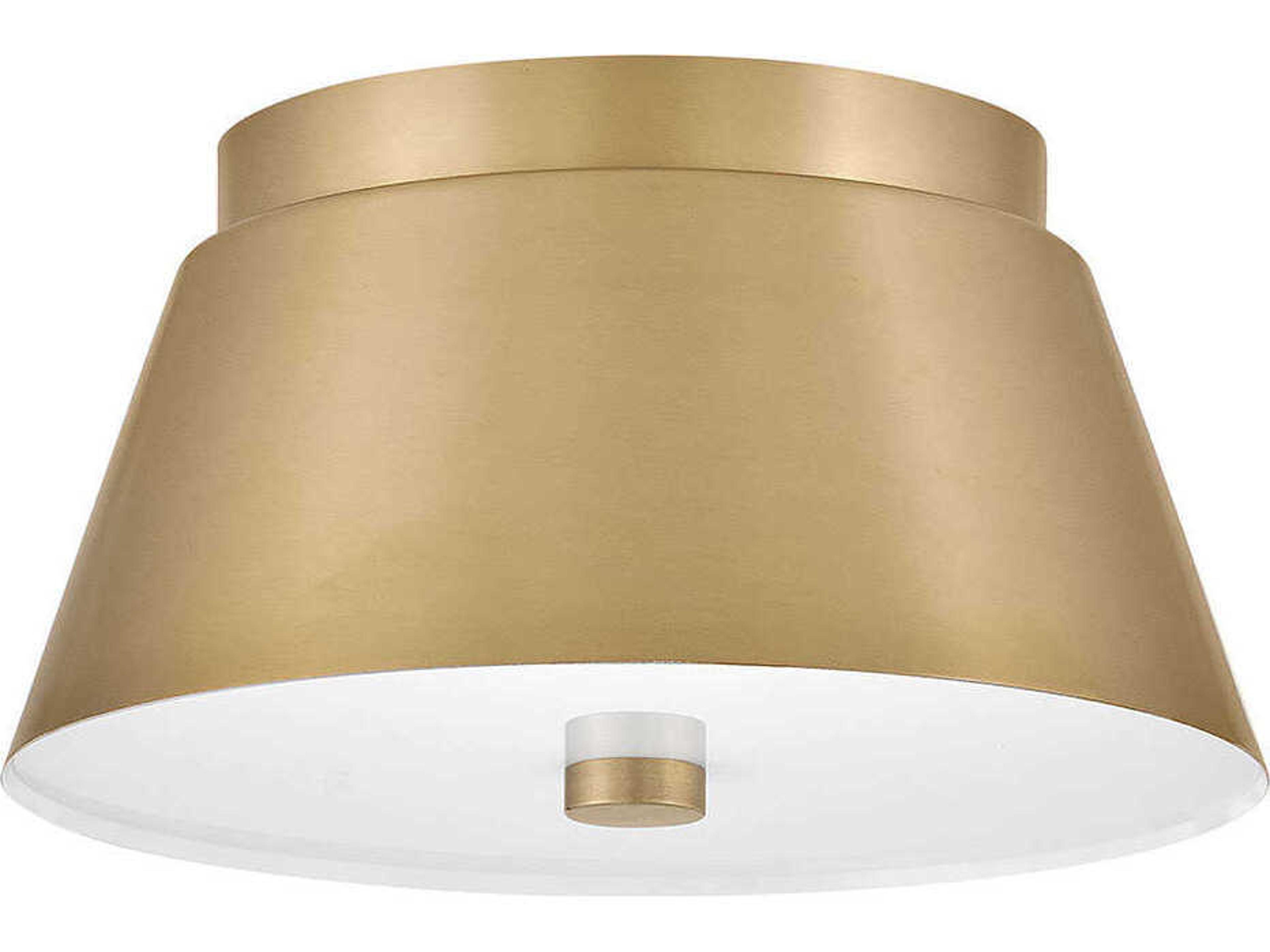 Lark Living Tess 2-Light Lacquered Brass Flush Mount