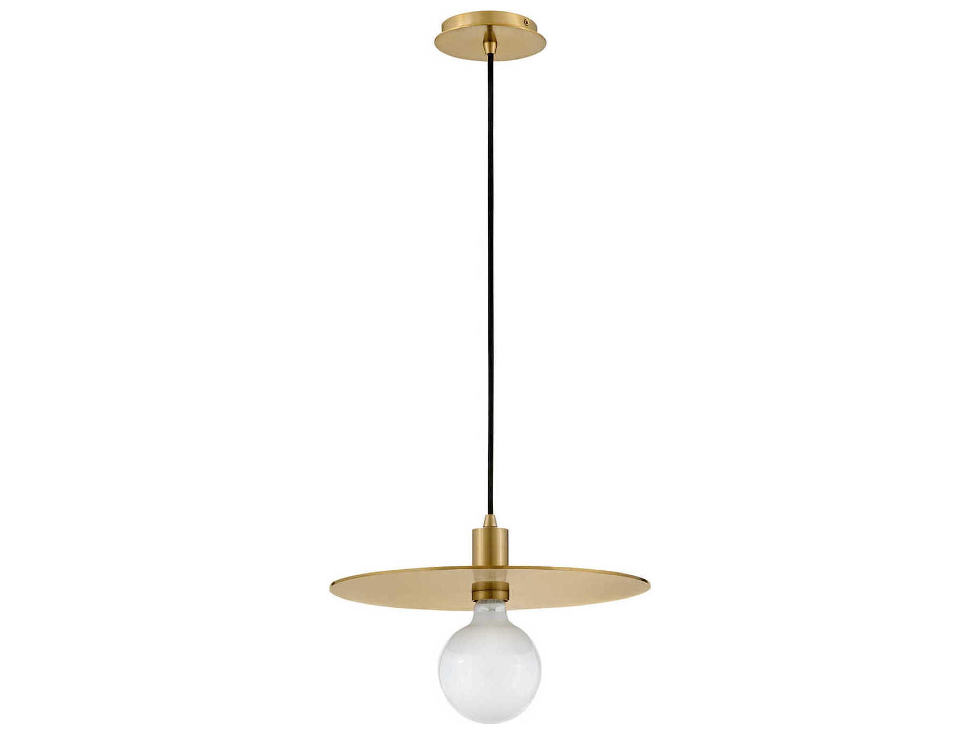 Lark Living Lulu 1-Light Lacquered Brass Pendant