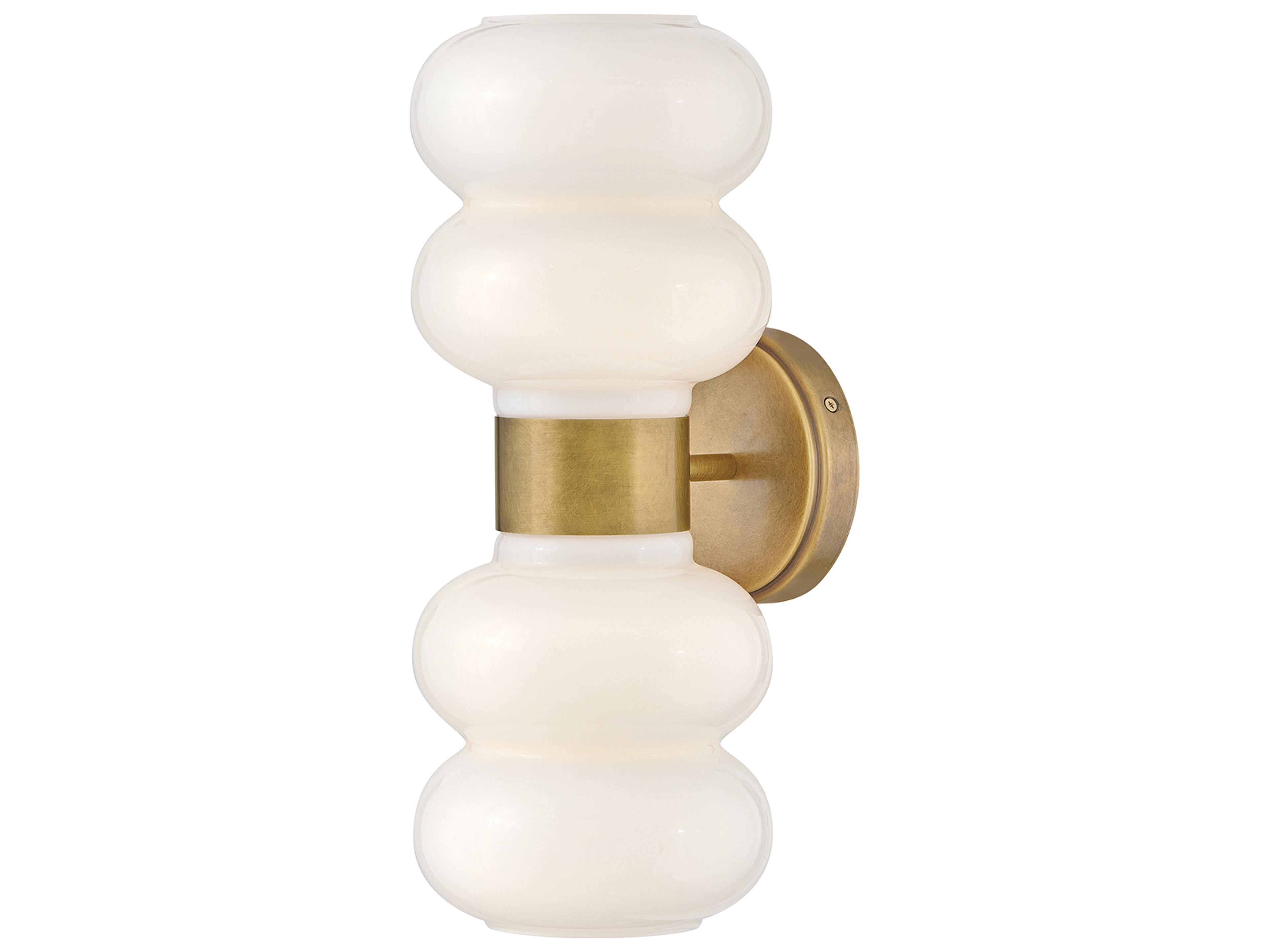 Lark Living Nadia 2-Light Lacquered Brass Wall Sconce