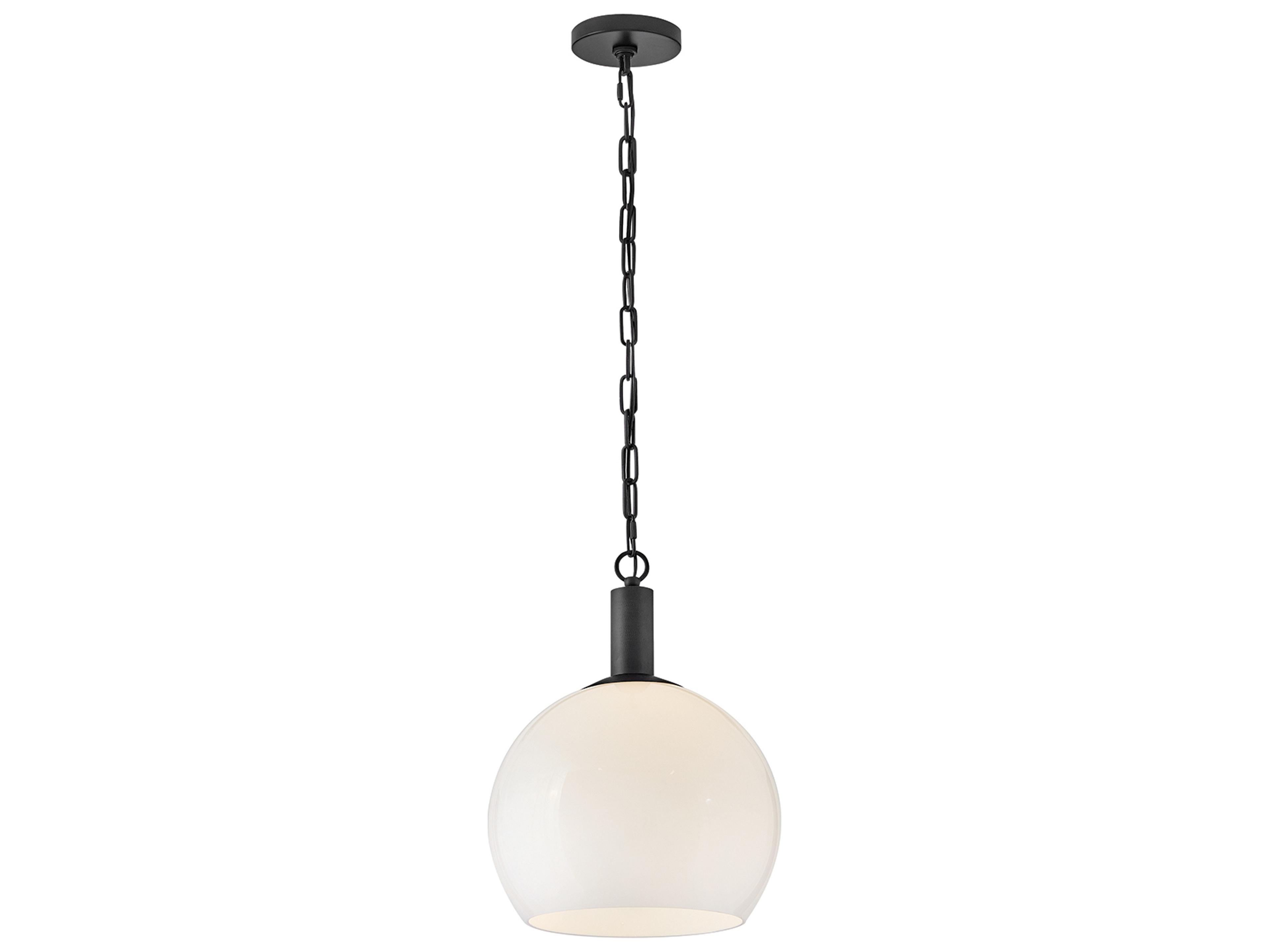 Rivi 1-Light Black Pendant