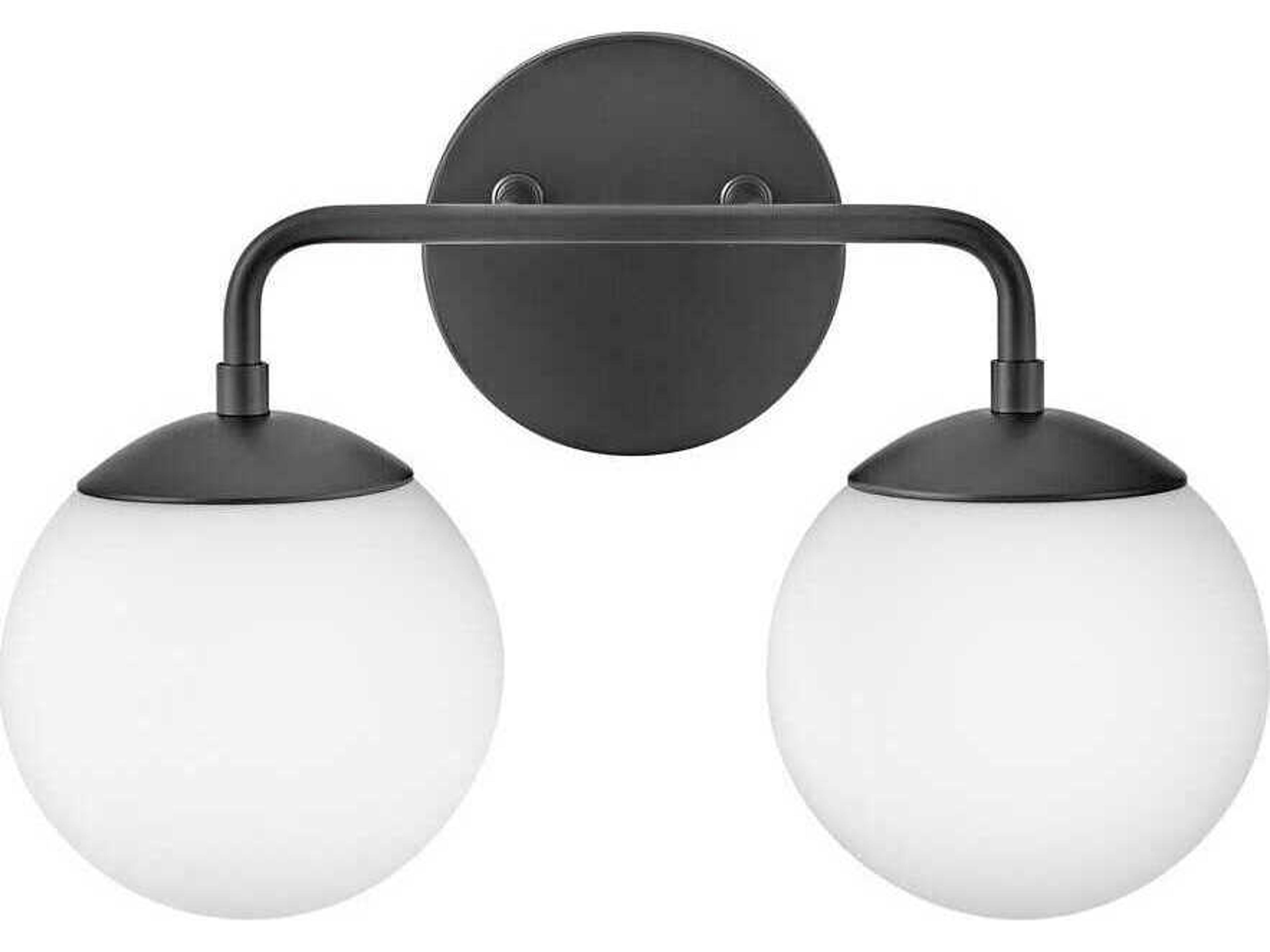 Lark Living Julep 2-Light Black Vanity Light