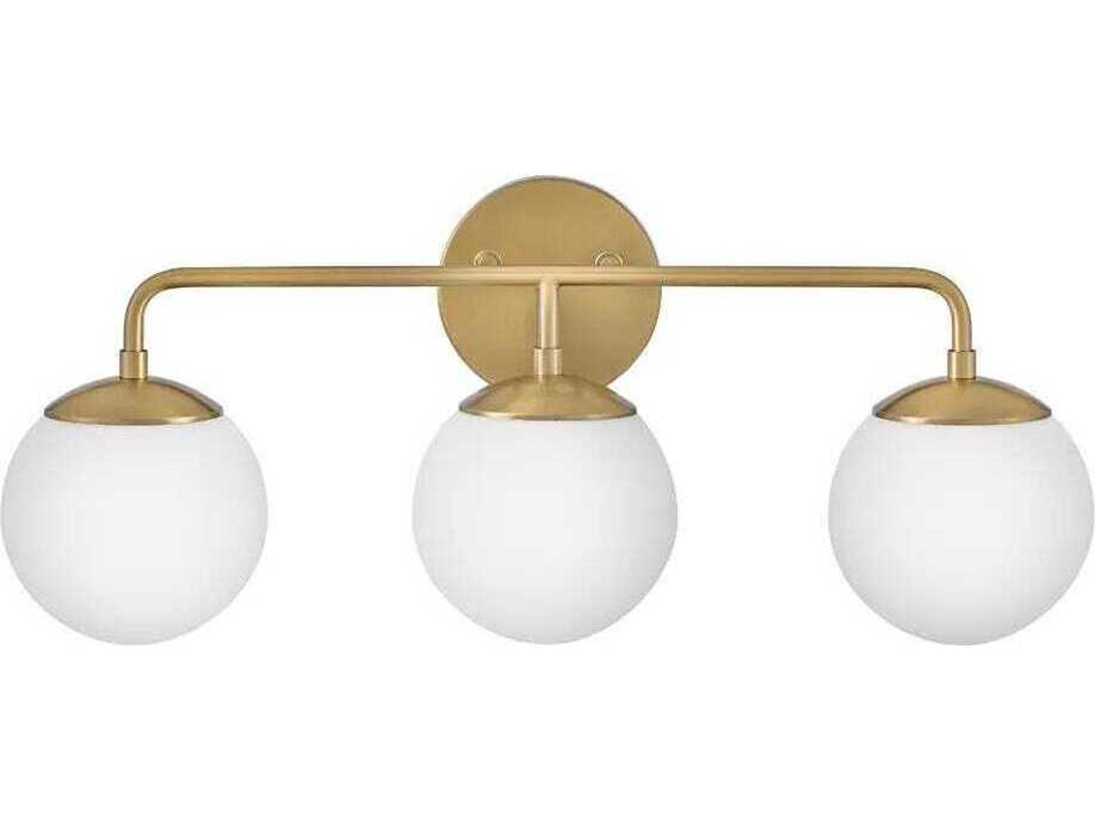 Lark Living Julep 3-Light Lacquered Brass Vanity Light