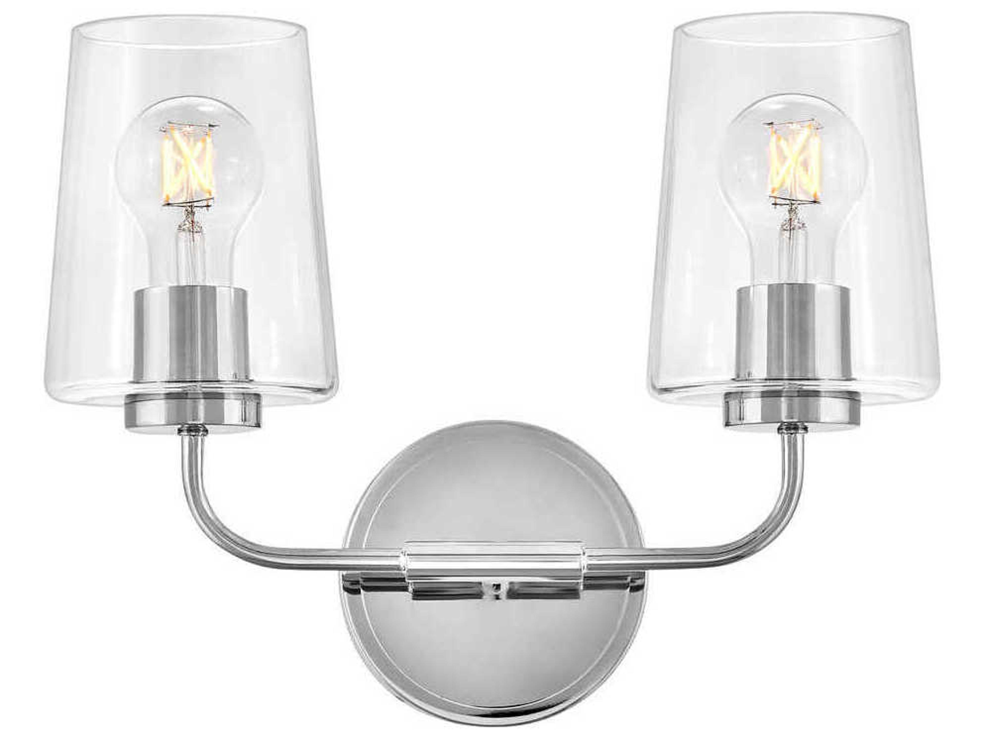 Lark Living Kline 2-Light Chrome Vanity Light