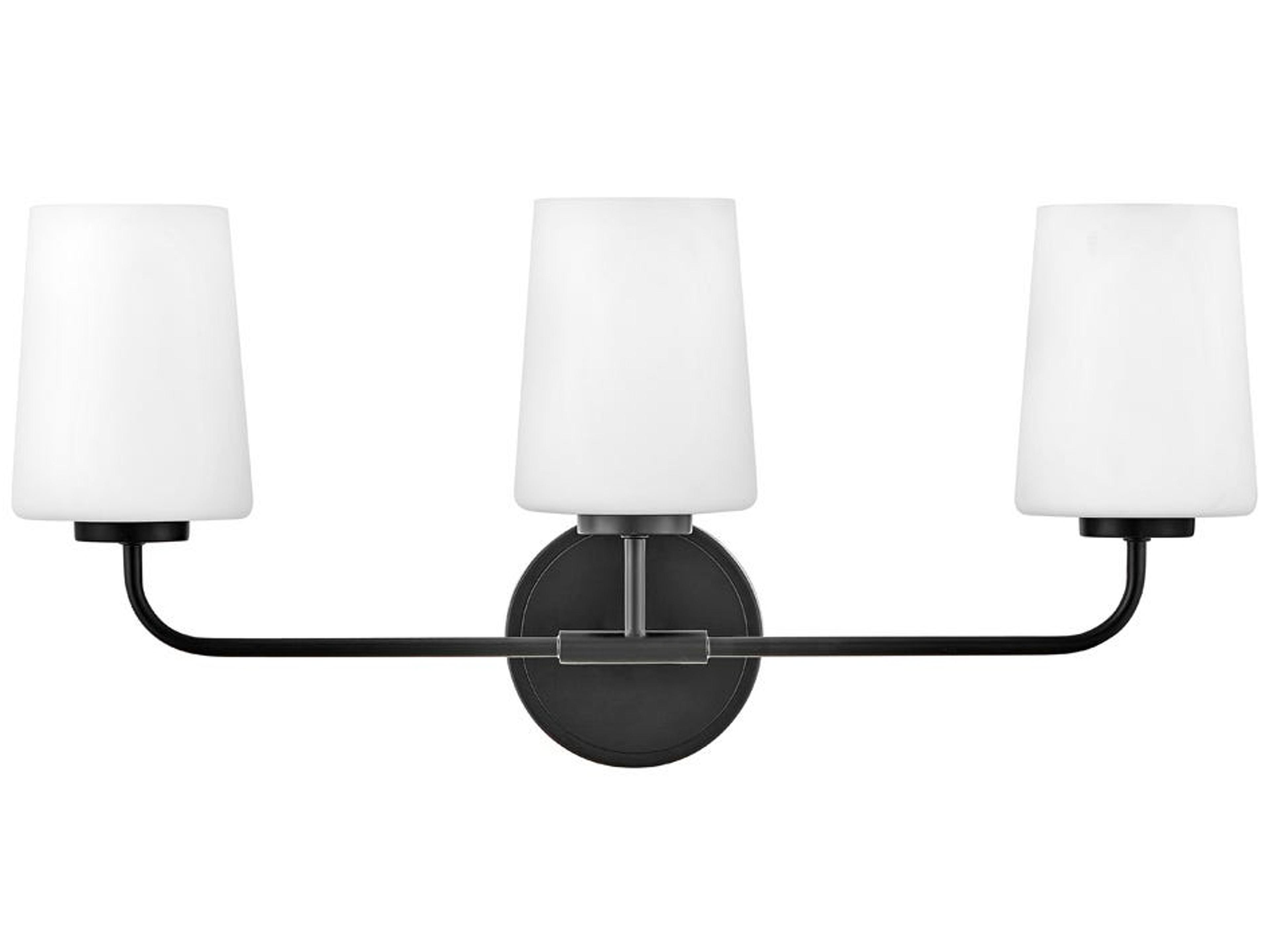 Lark Living Kline 3-Light Black Vanity Light