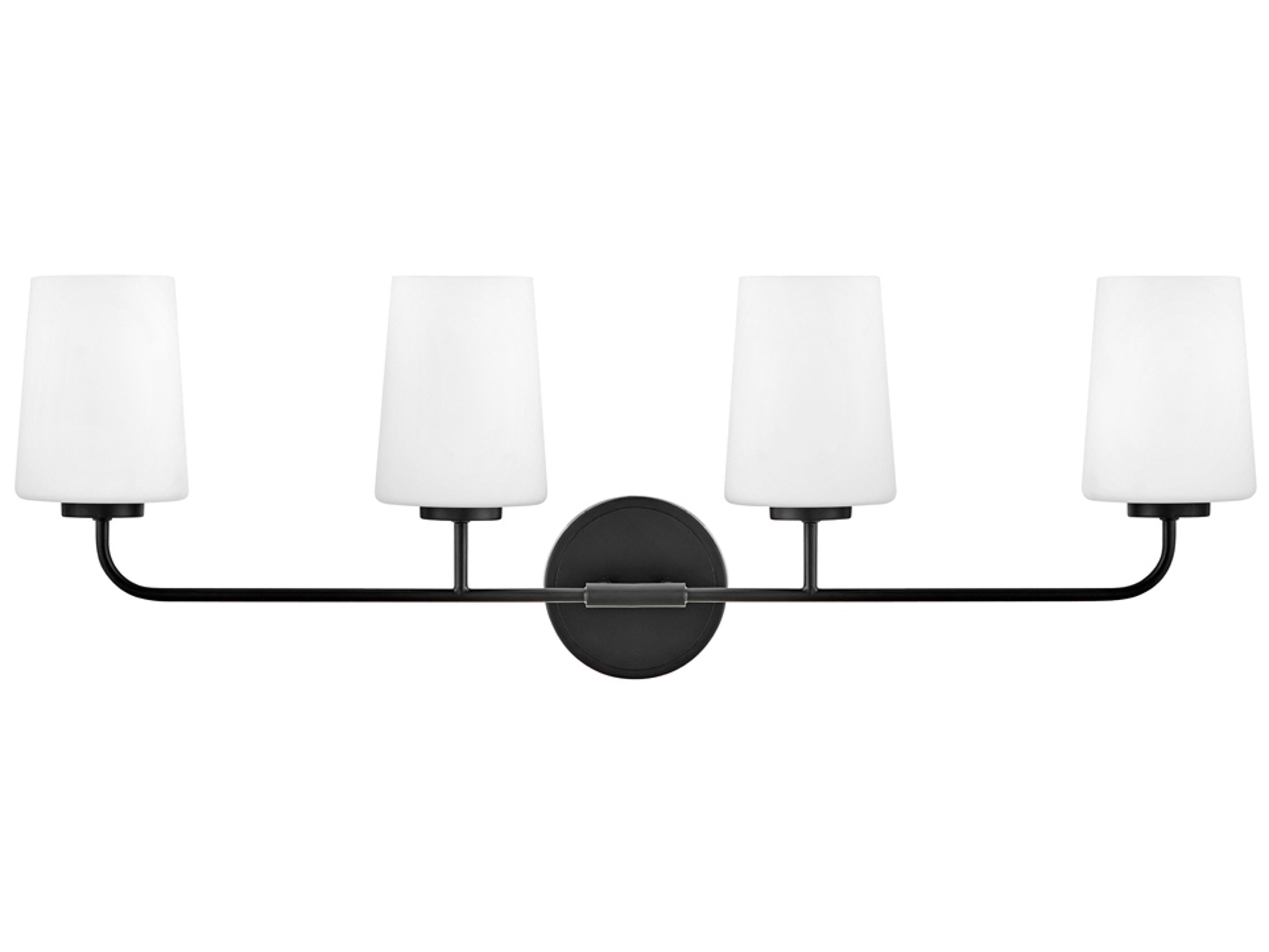 Lark Living Kline 4-Light Black Vanity Light