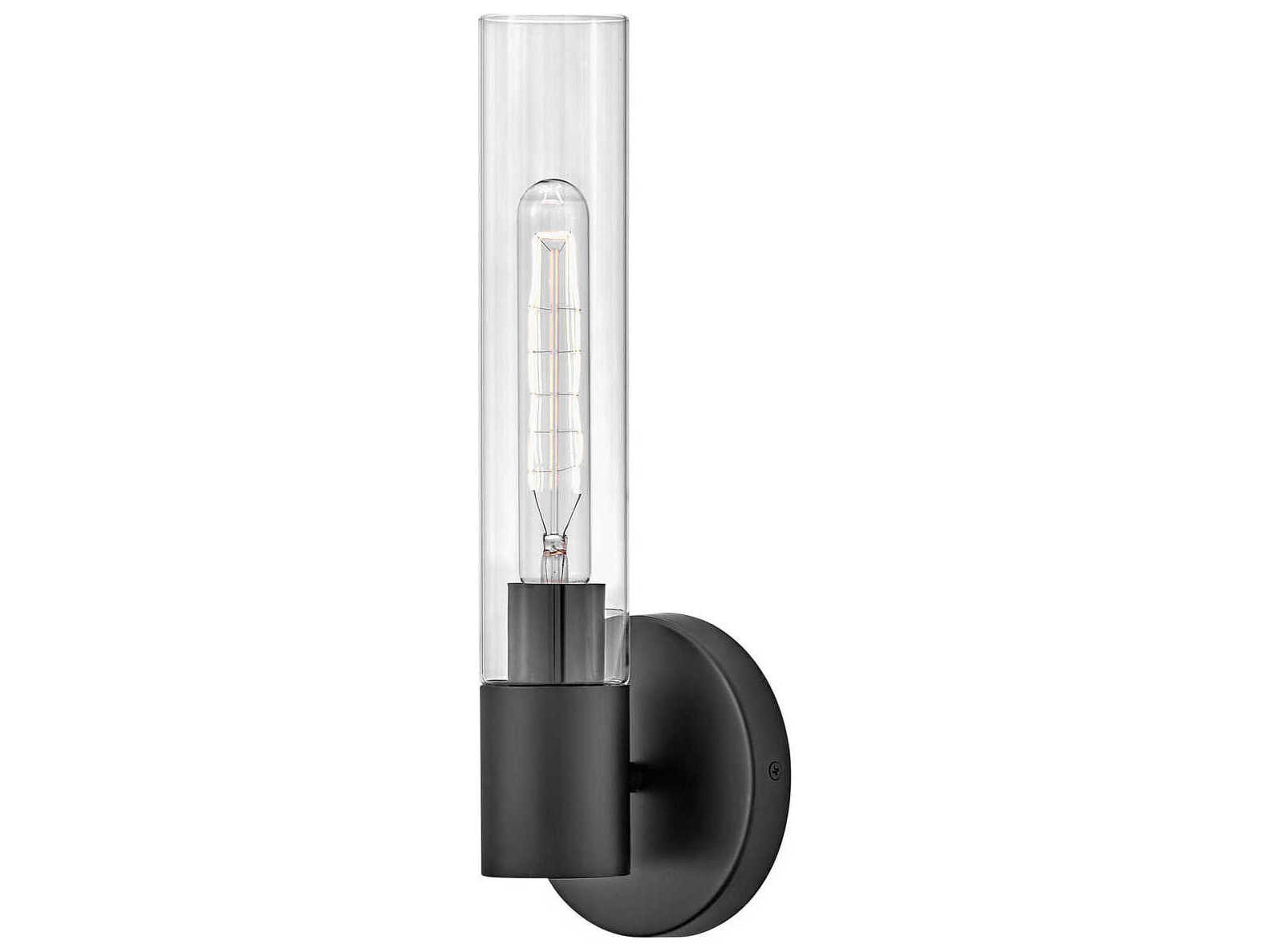Lark Living Shea 1-Light Black Wall Sconce