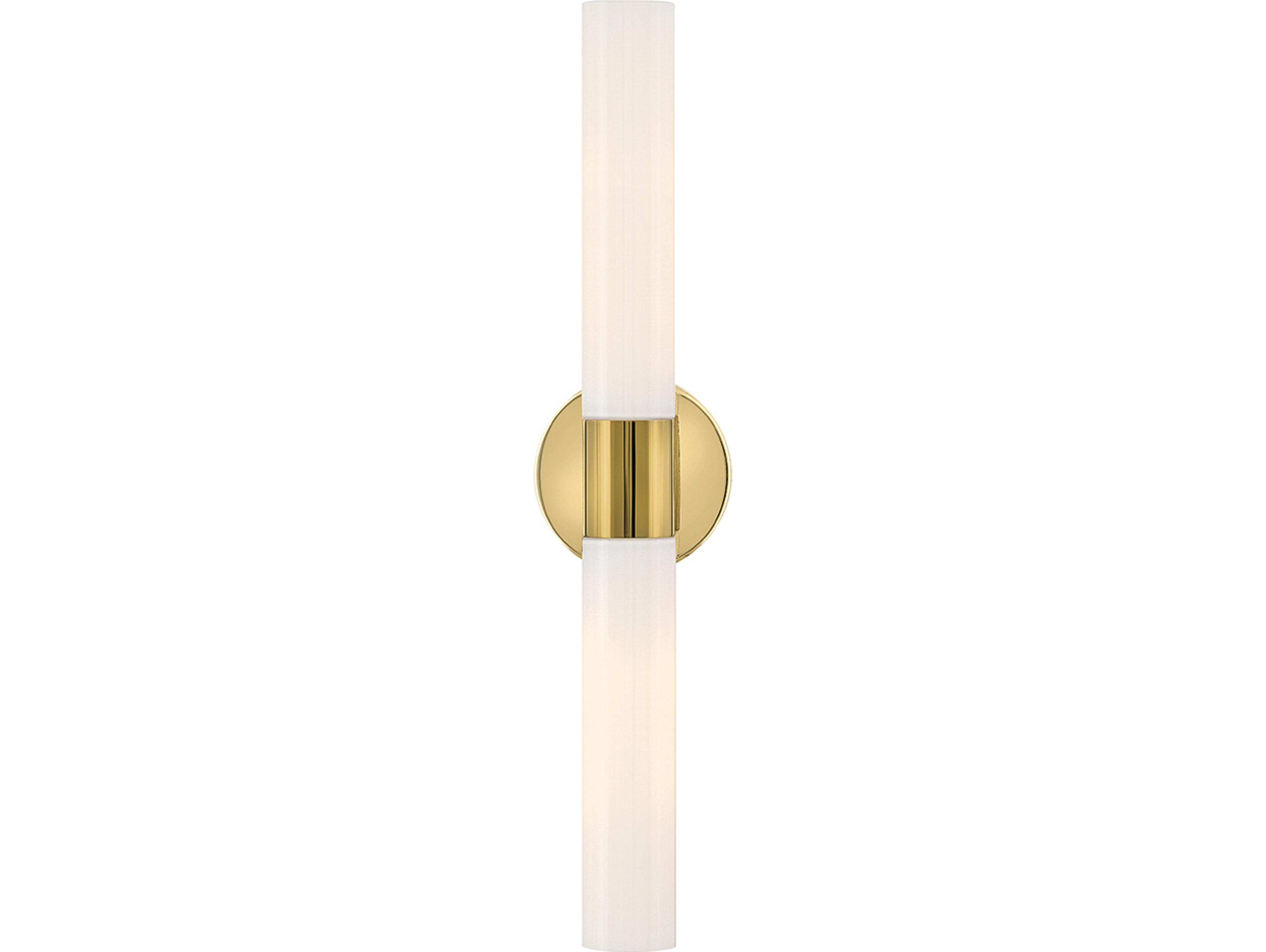 Lark Living Shea 2-Light Bright Brass Vanity Light