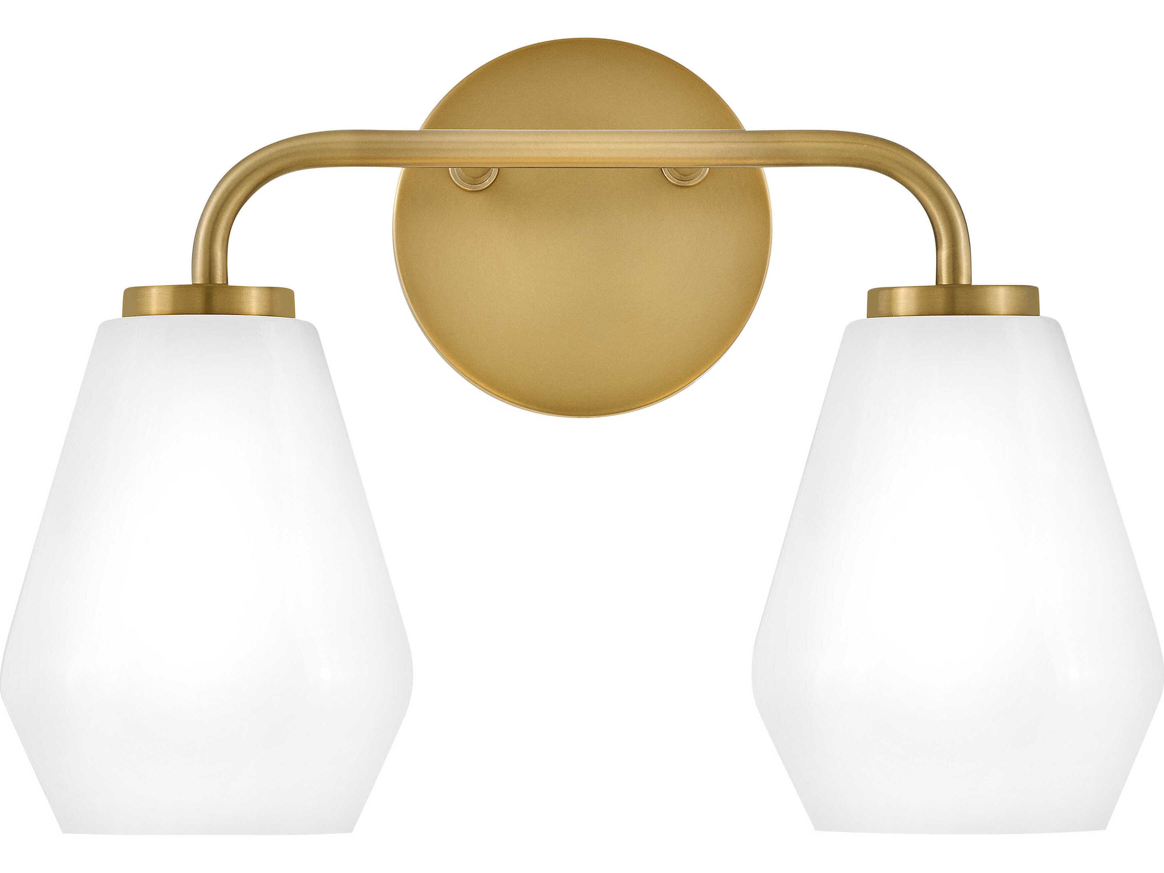 Lark Living Gio 2-Light Lacquered Brass Vanity Light