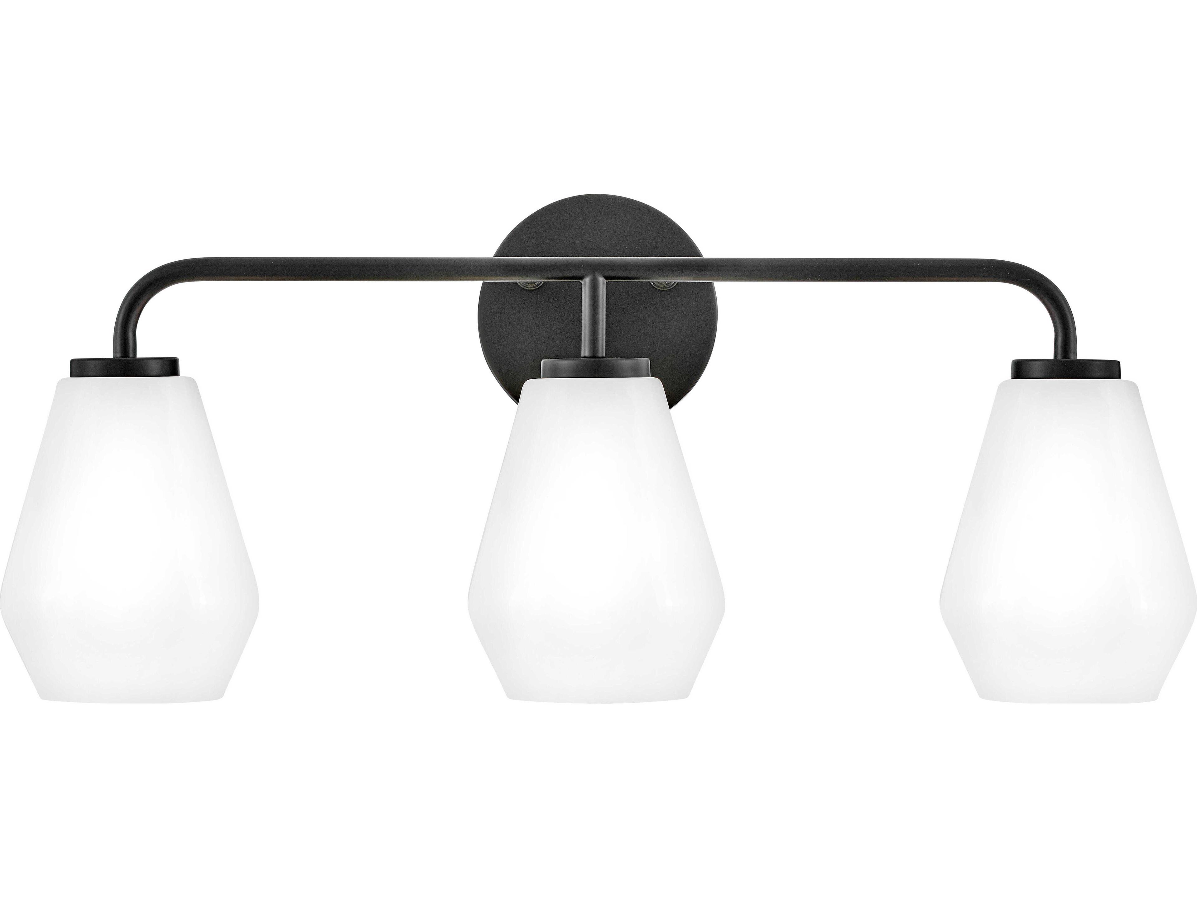 Lark Living Gio 3-Light Black Vanity Light