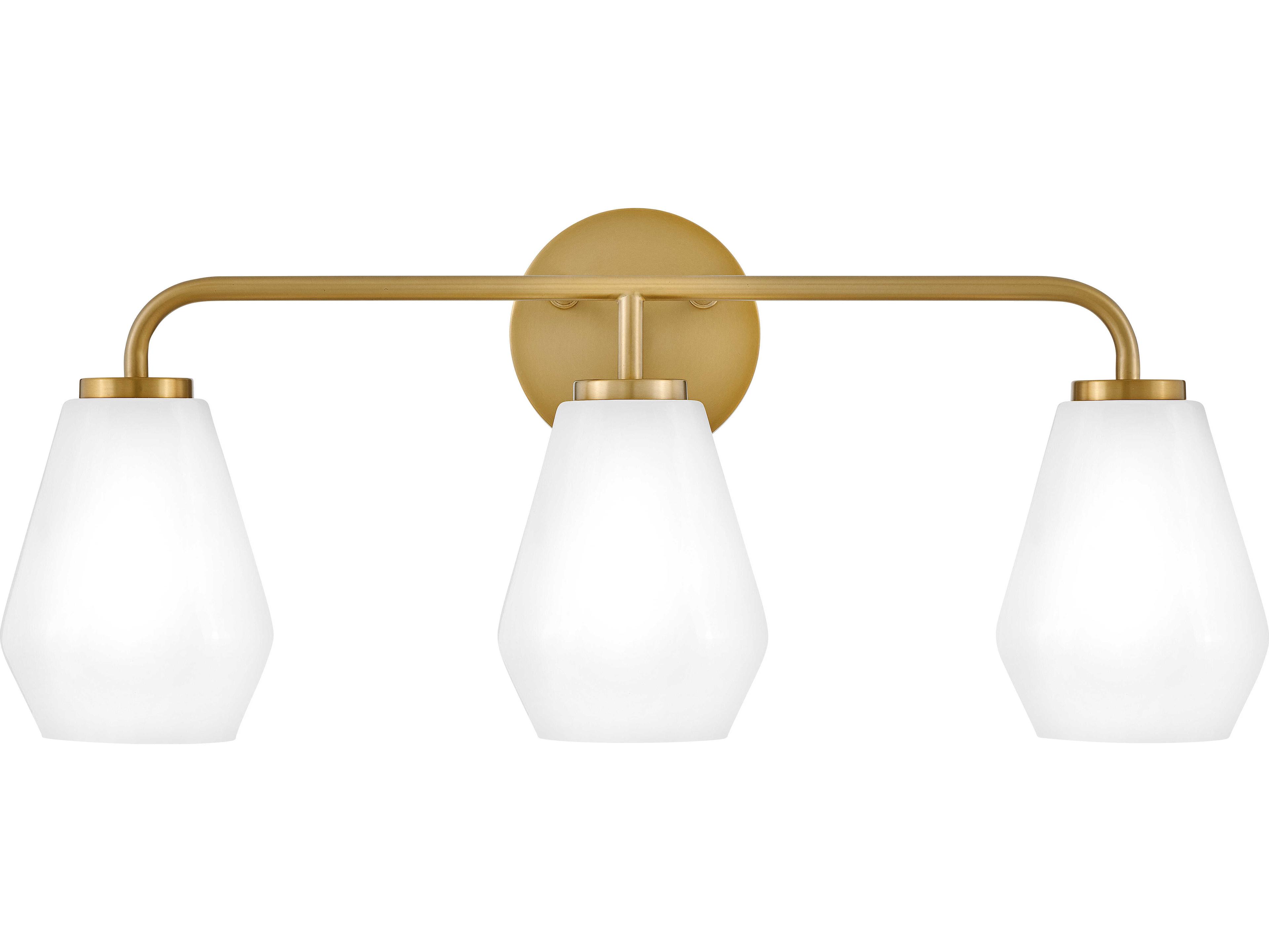 Lark Living Gio 3-Light Lacquered Brass Vanity Light