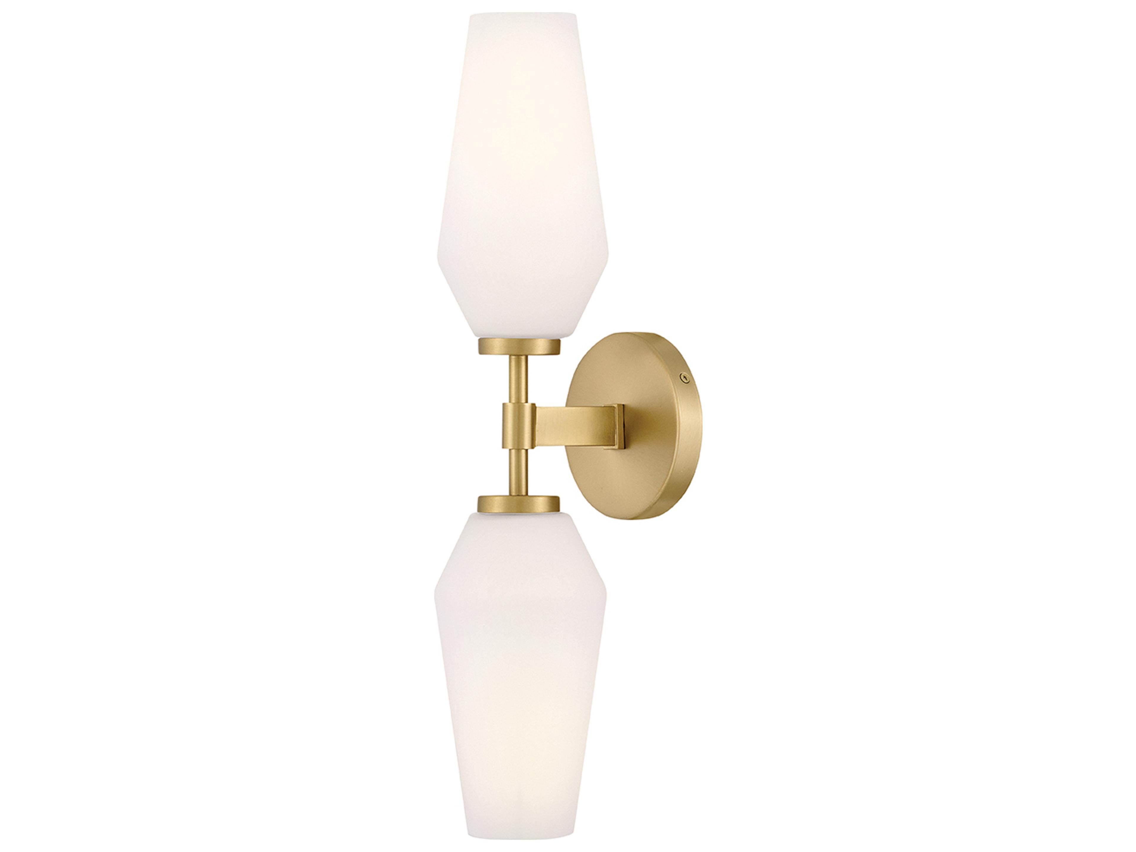 Lark Living Gio 2-Light Lacquered Brass Vanity Light