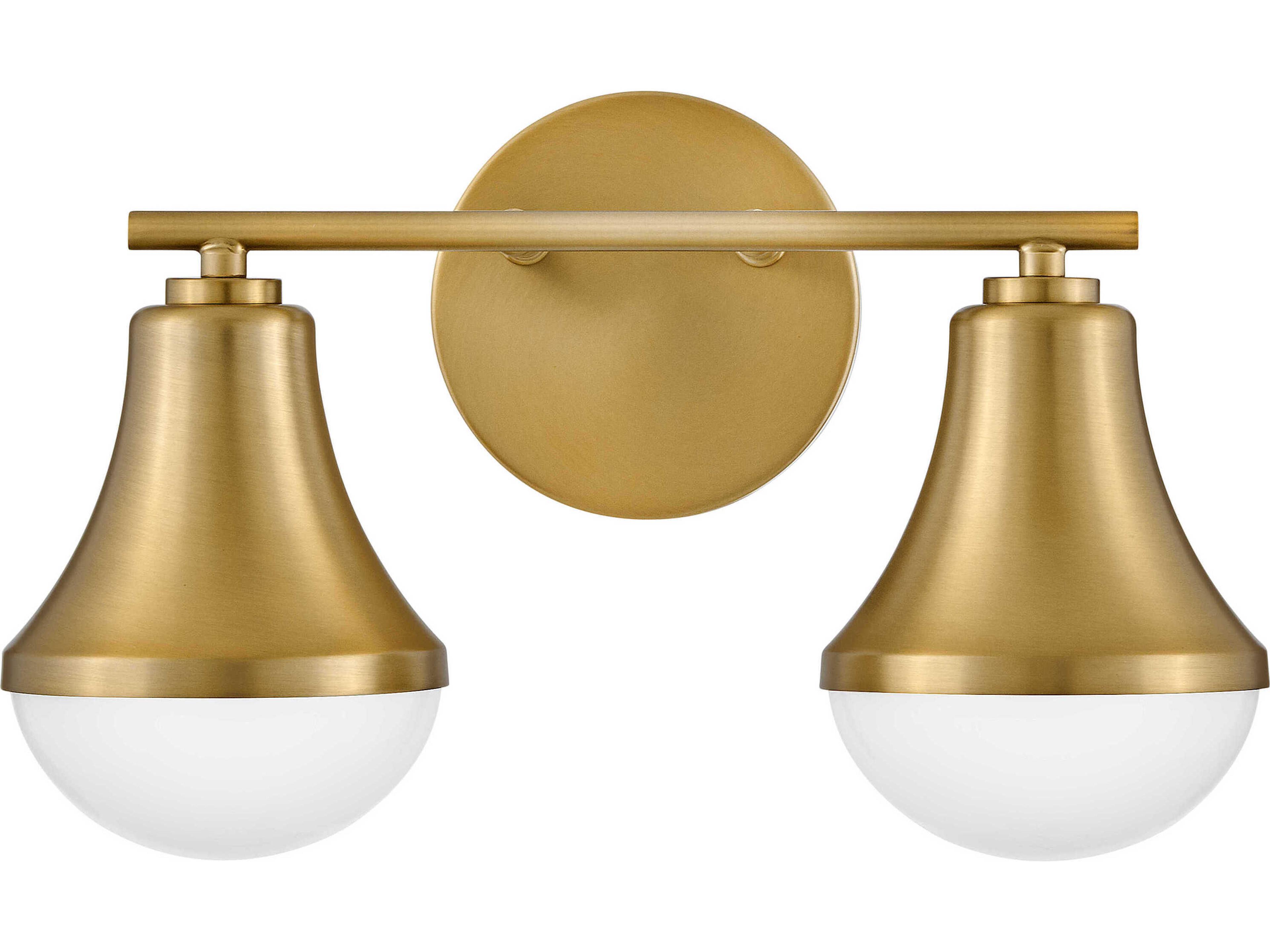 Lark Living Haddie 2-Light Lacquered Brass Vanity Light