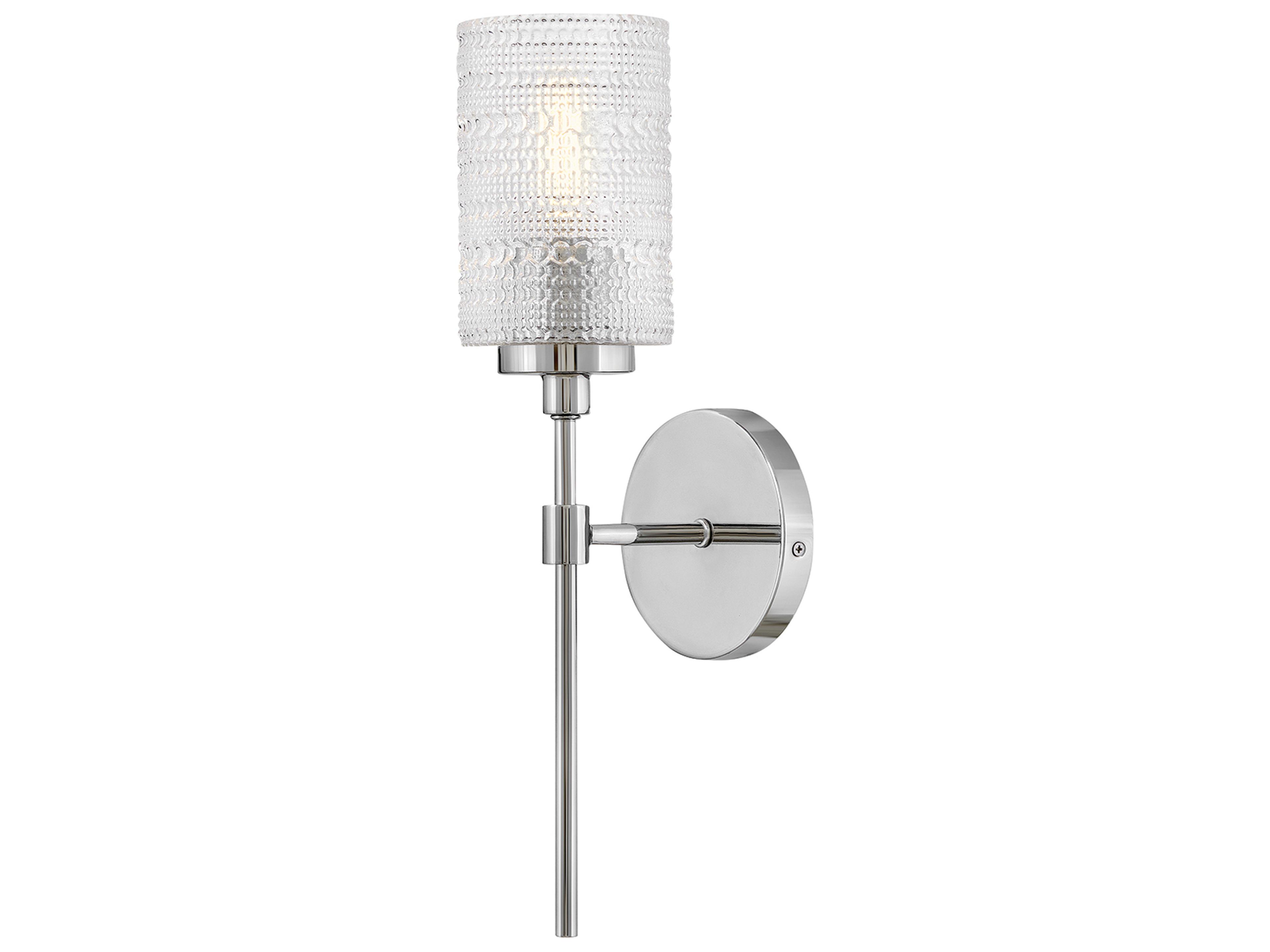 Lark Living Mabel 1-Light Chrome Wall Sconce