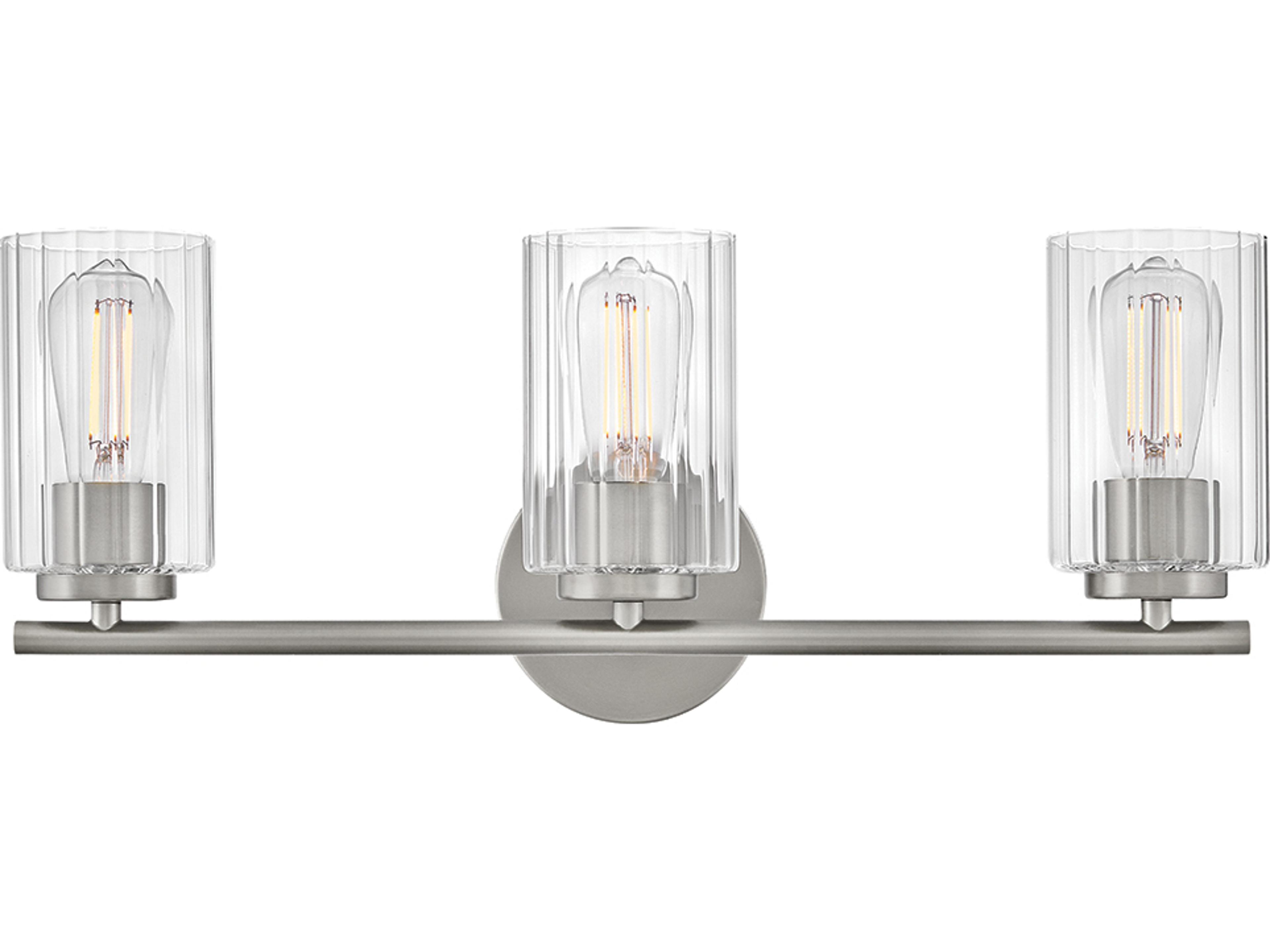 Lark Living Leta 3-Light Brushed Nickel Vanity Light