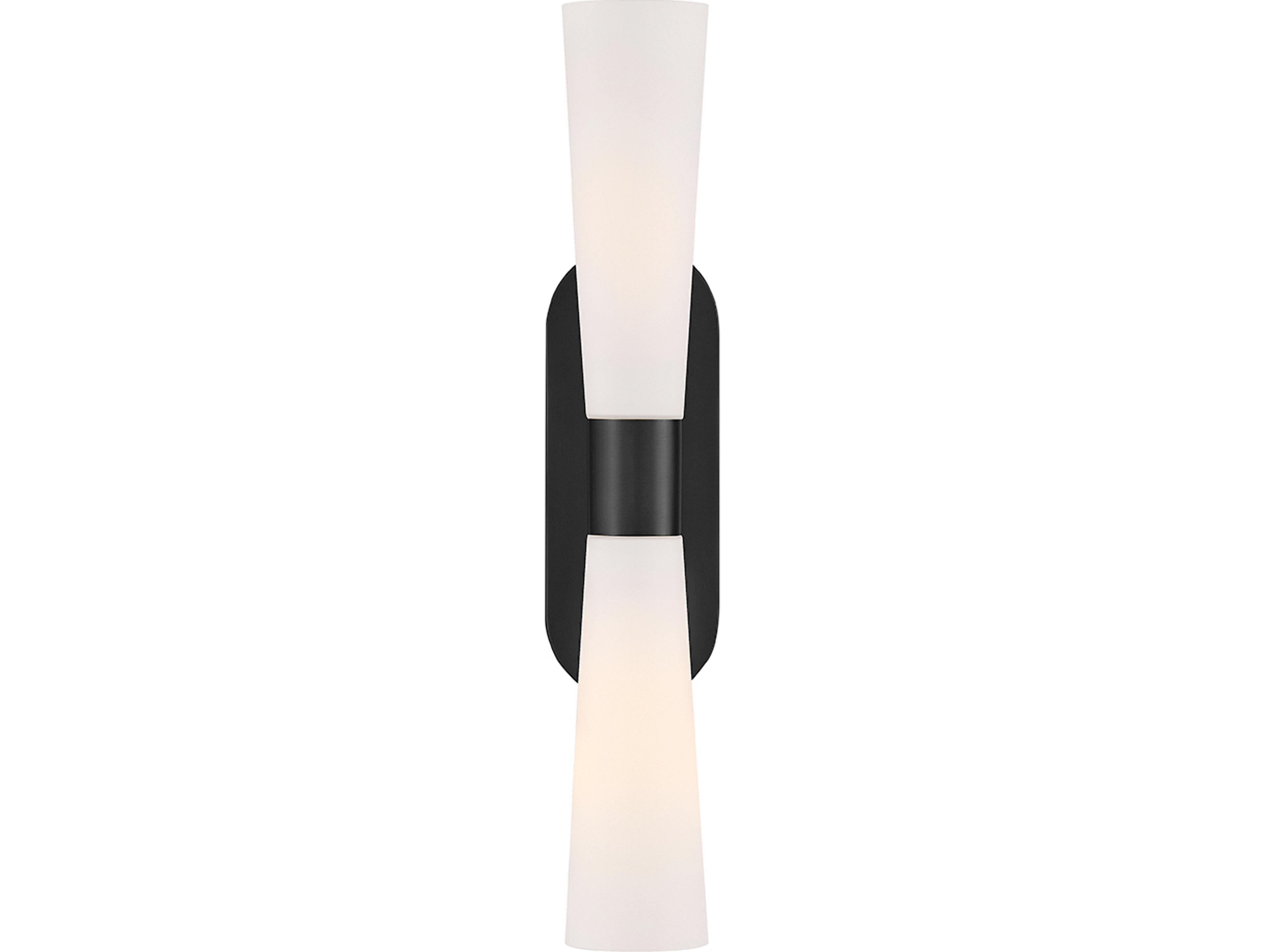 Lark Living Beau 2-Light Black Wall Sconce