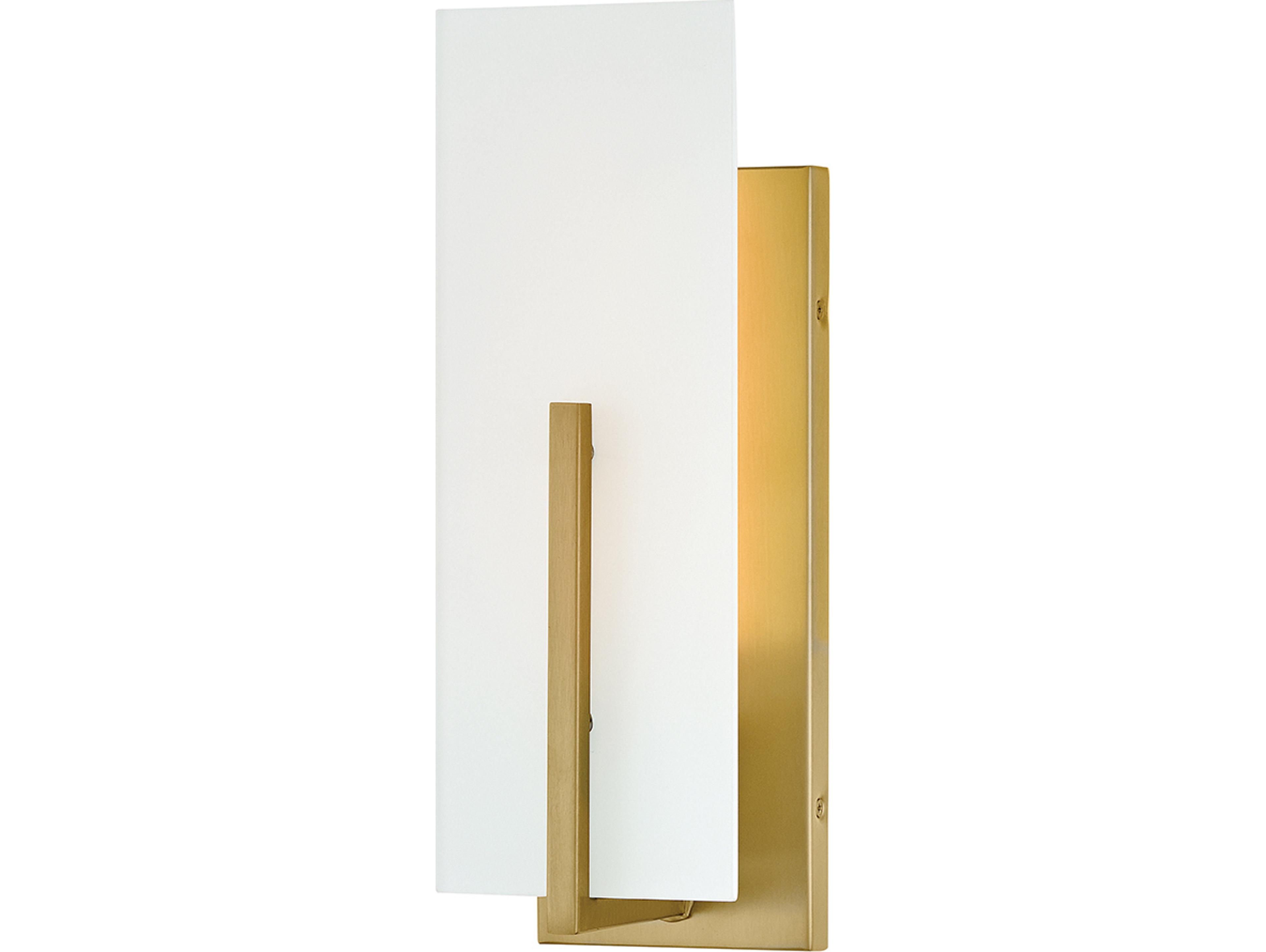 Lark Living Roman 1-Light Lacquered Brass Wall Sconce