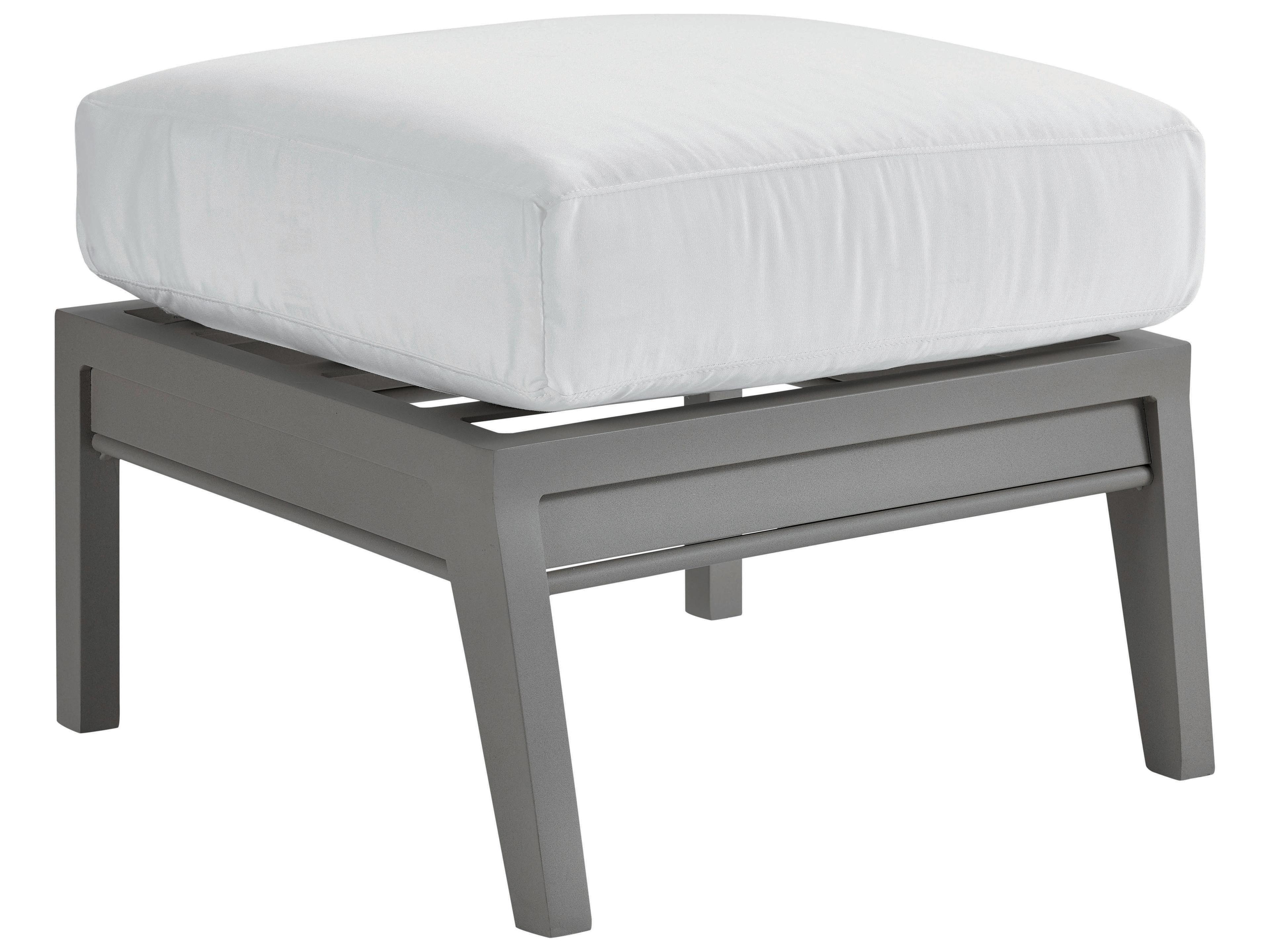 Lane Venture Santa Rosa Cushion Aluminum Outdoor Patio Ottoman