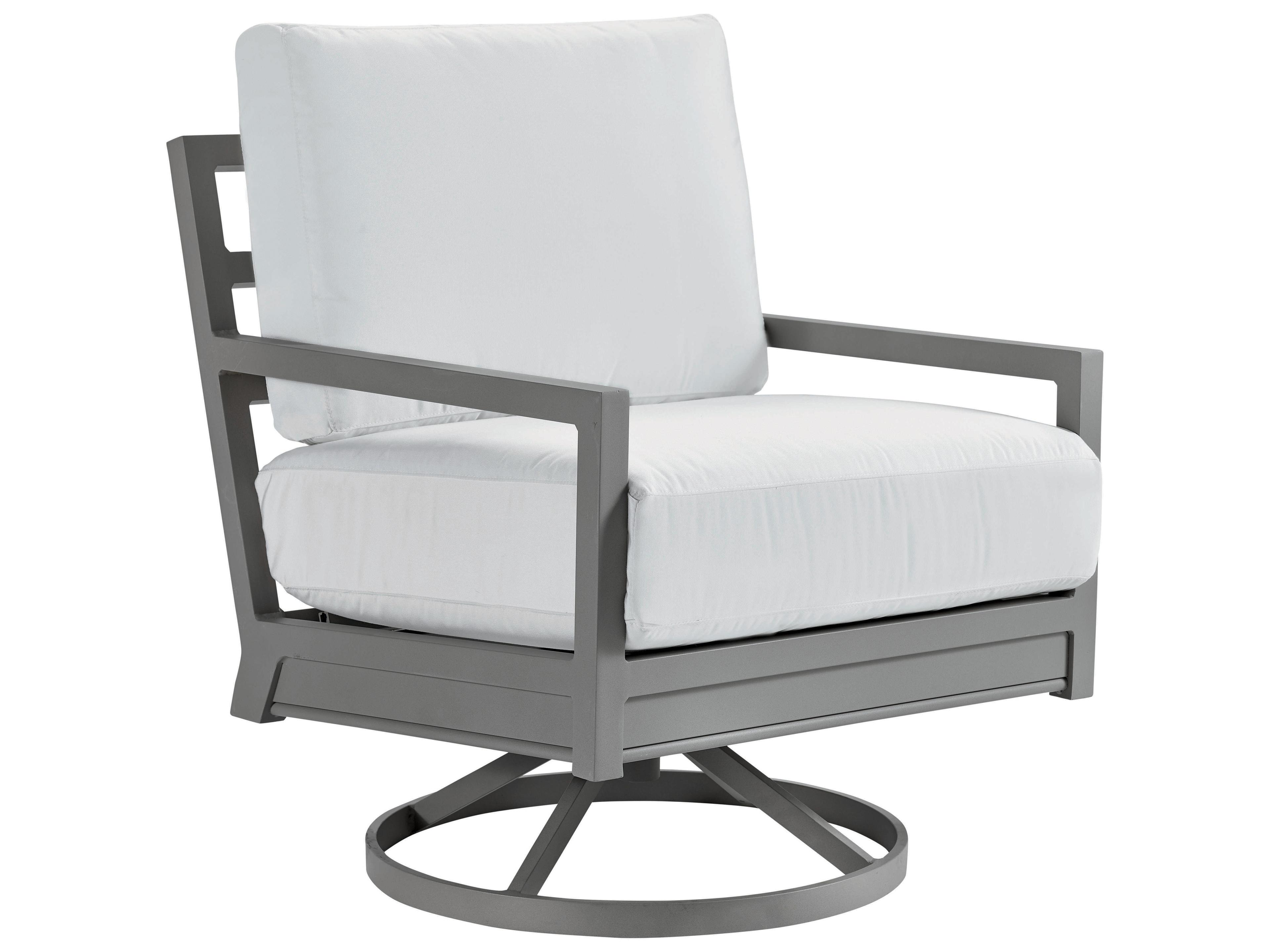 Lane Venture Santa Rosa Cushion Aluminum Swivel Rocker Outdoor Lounge Chair