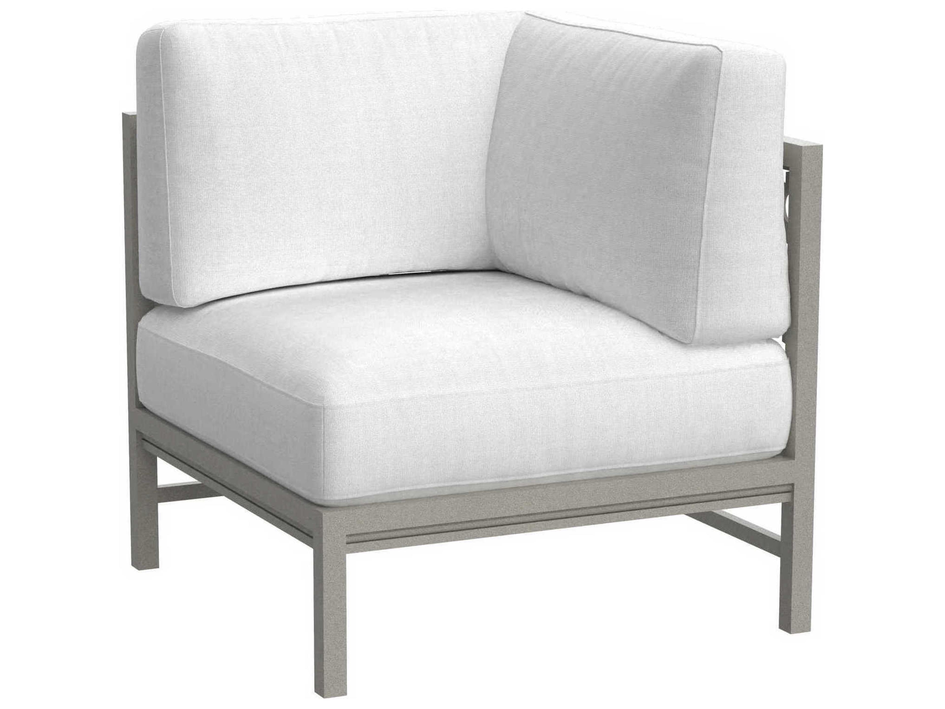 Willow Aluminum Corner Outdoor Lounge Chair