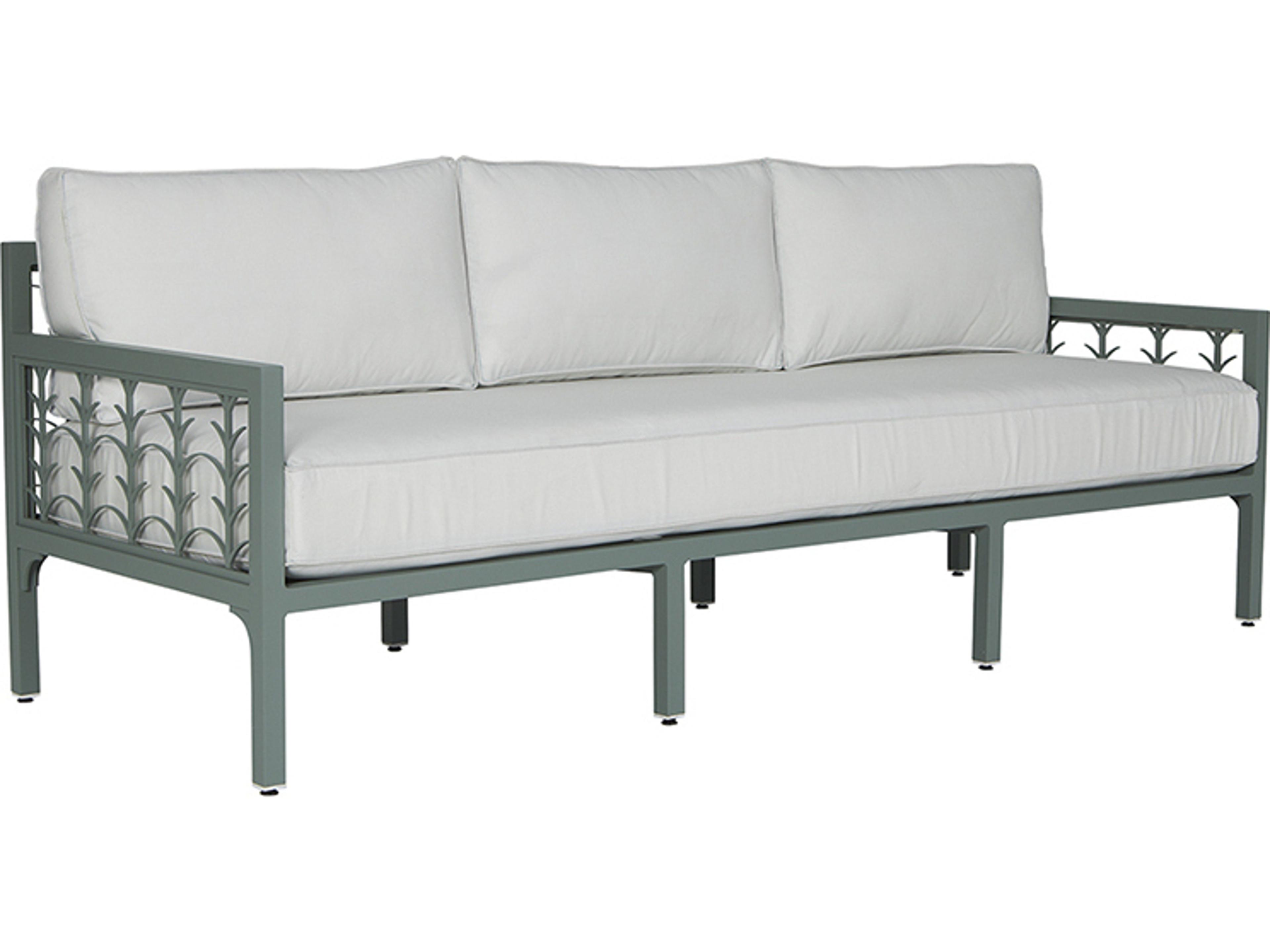 Lane Venture Tracery by Celerie Kemble Aluminum Sofa - Bench
