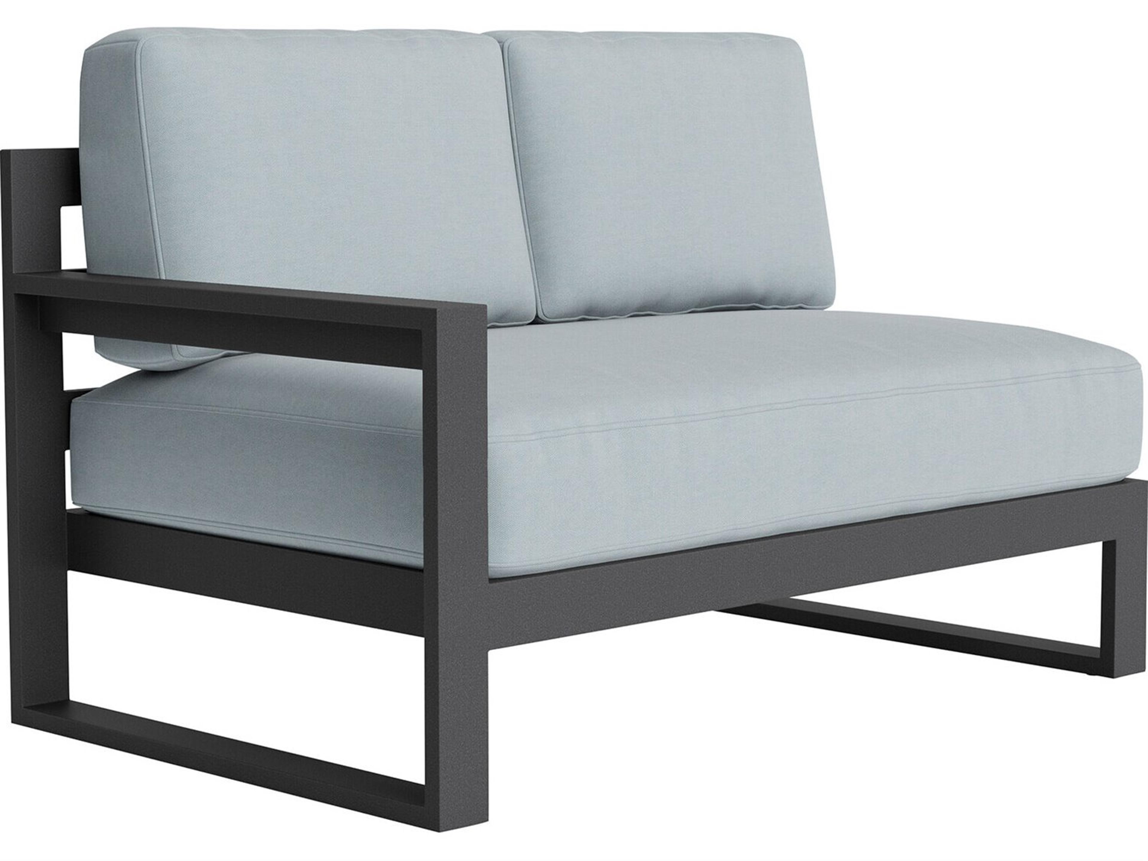 Bonavista Left One Arm Loveseat in Track Arm