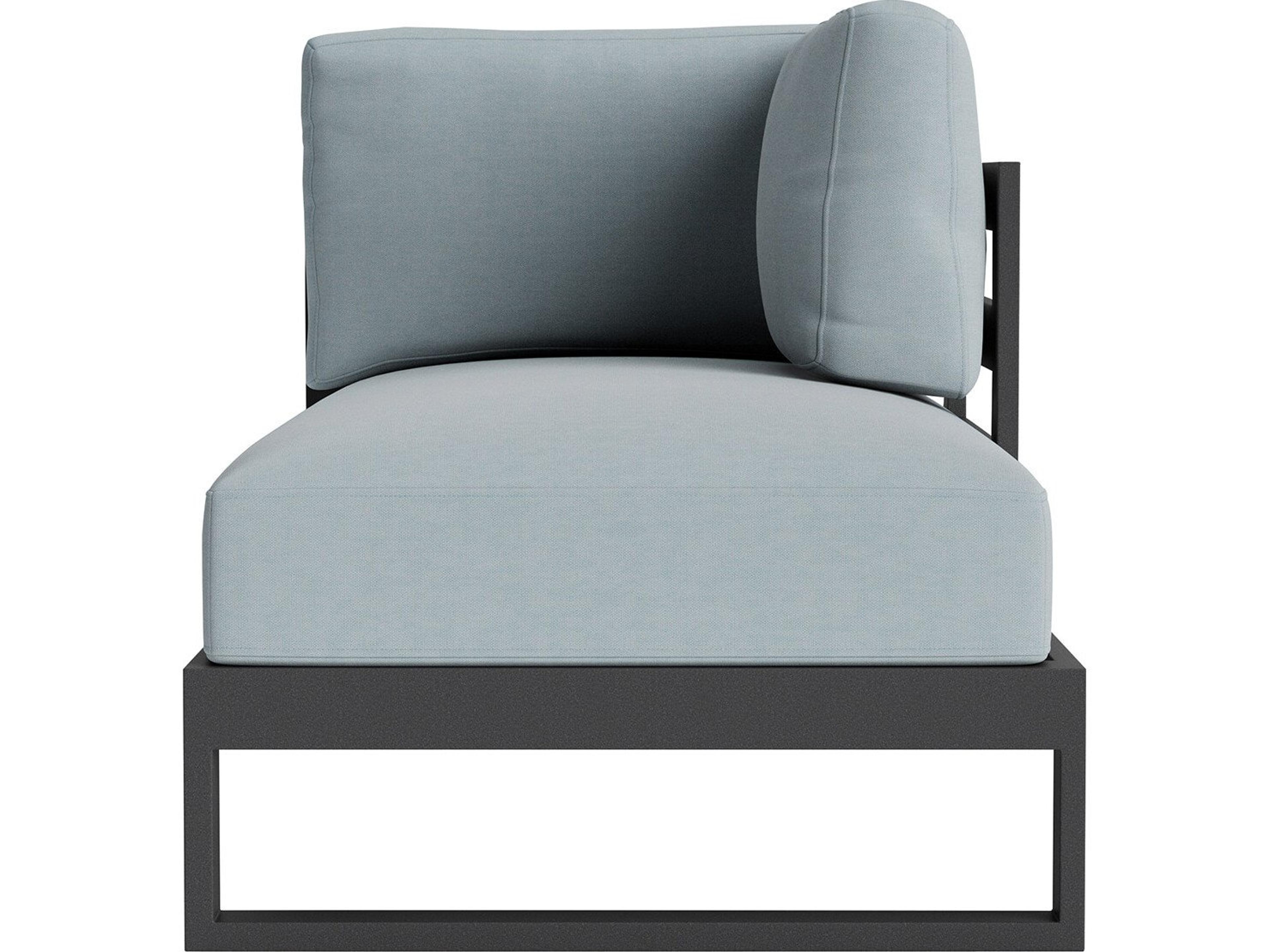 Bonavista Right Face One Arm Chaise Lounge in Track Arm