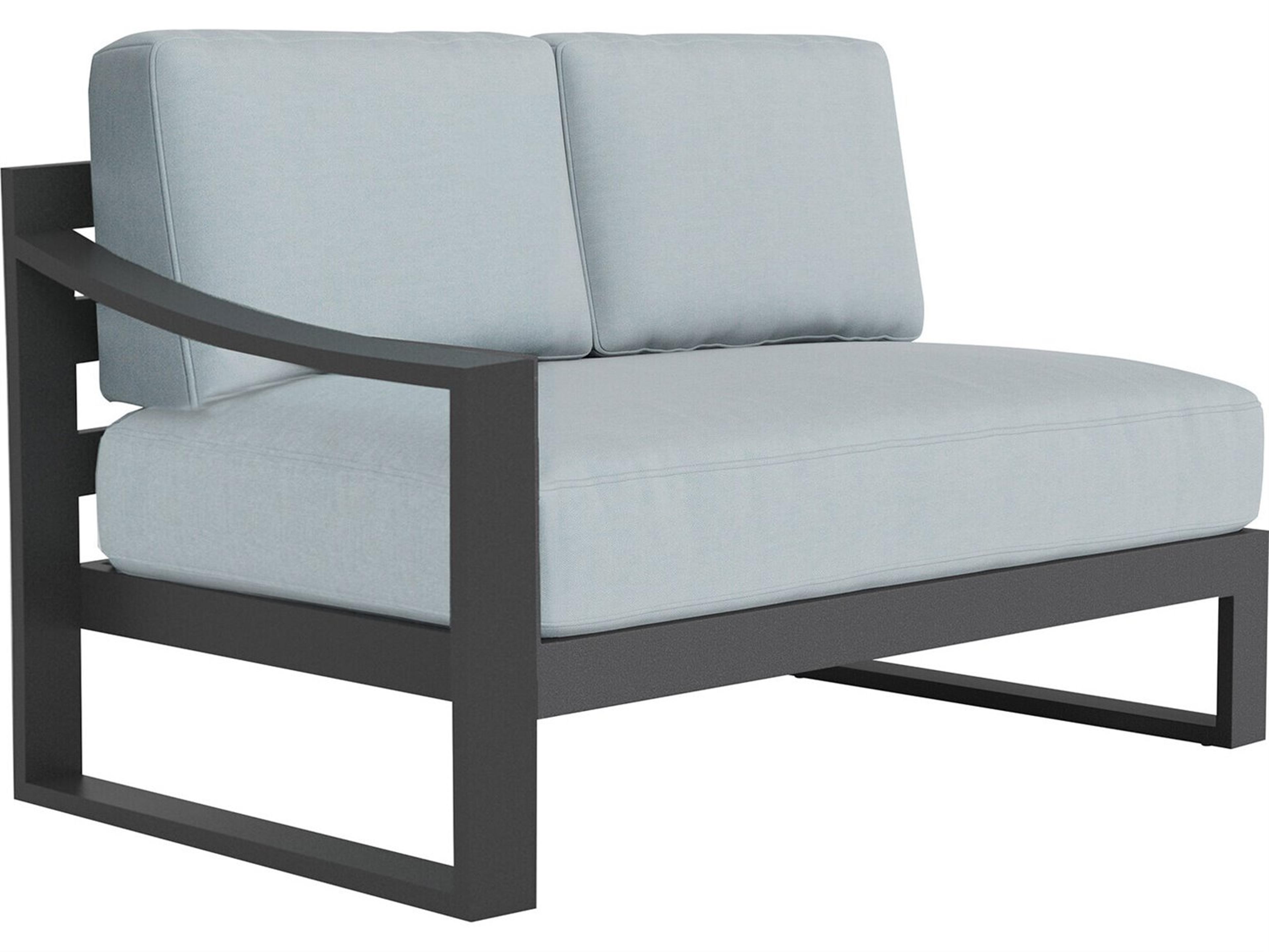 Bonavista left Face One Arm Loveseat in Slope Arm