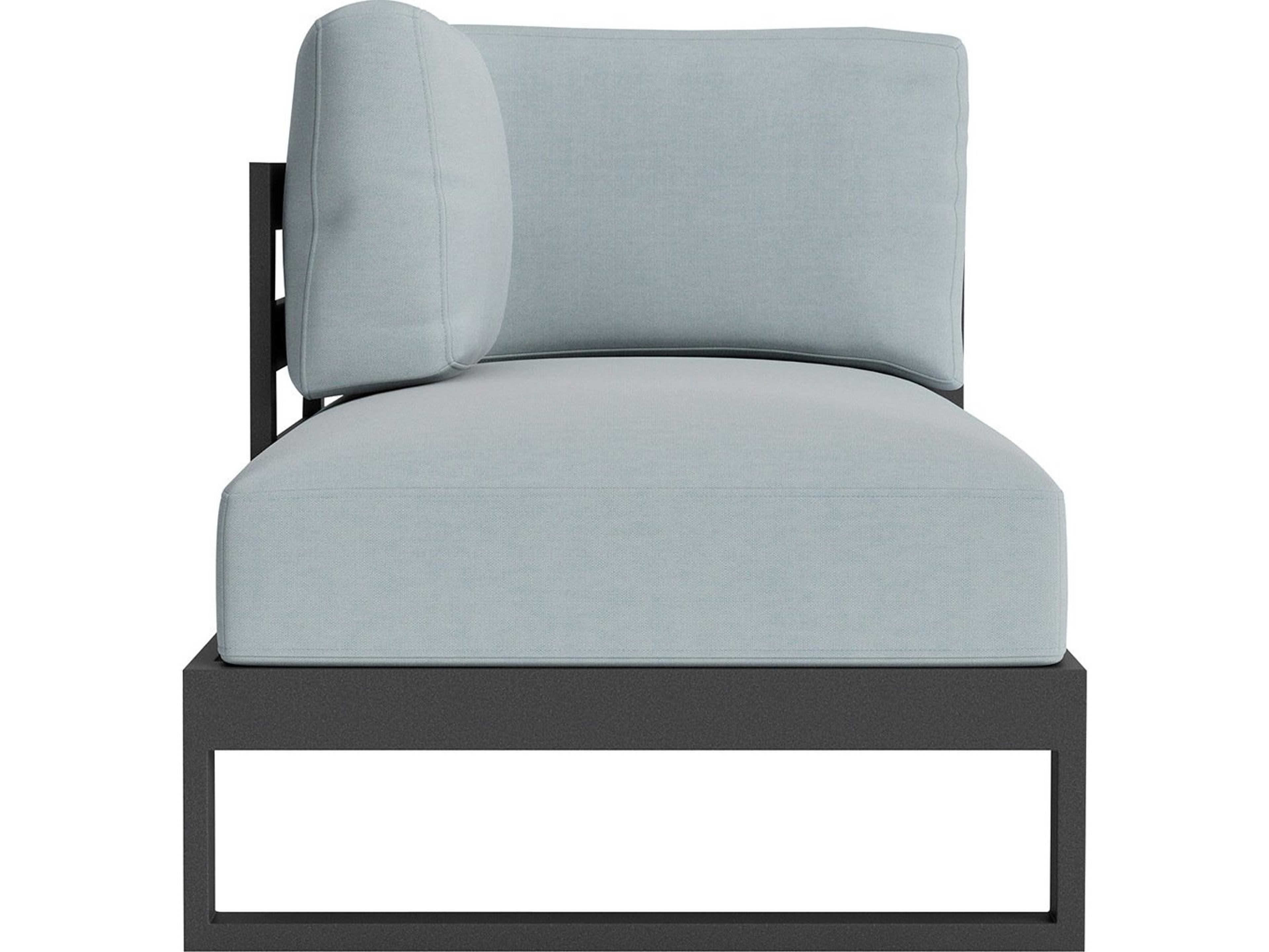 Bonavista Left Face One Arm Chaise Lounge in Arch Arm