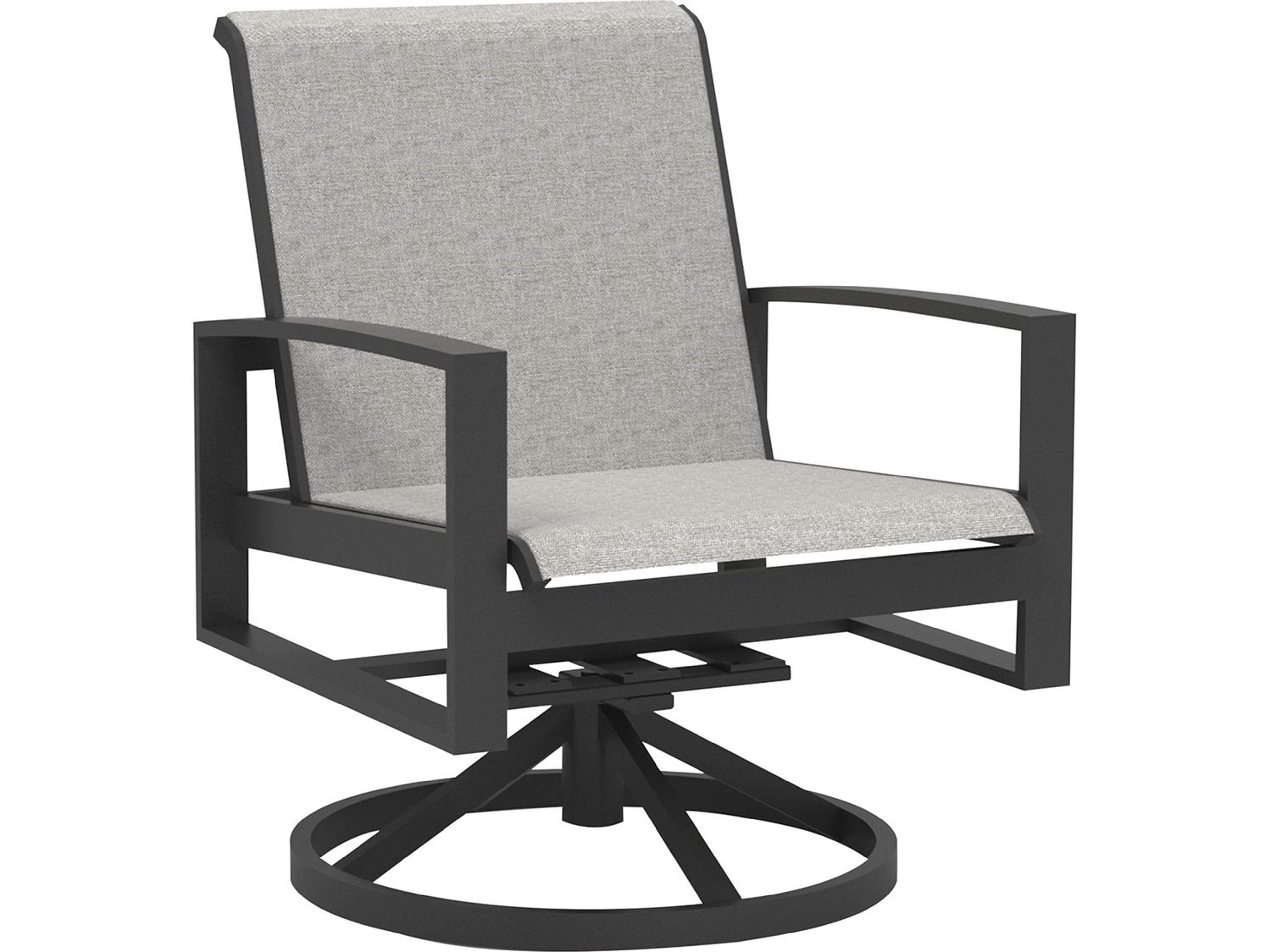 Bonavista Sling Swivel Arm Chair in Arch Arm