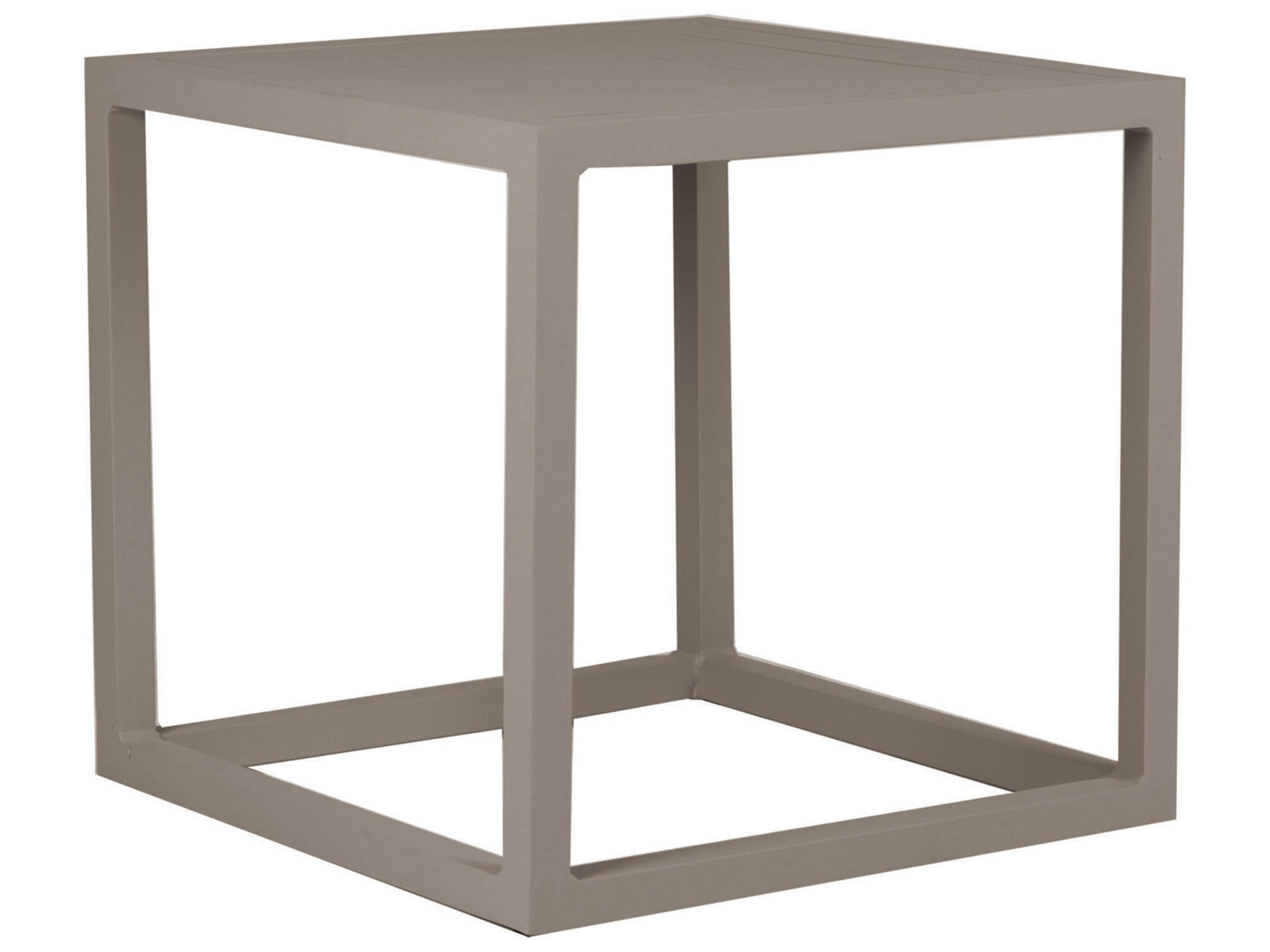 Lane Venture Contempo Aluminum Square Outdoor Patio End Table