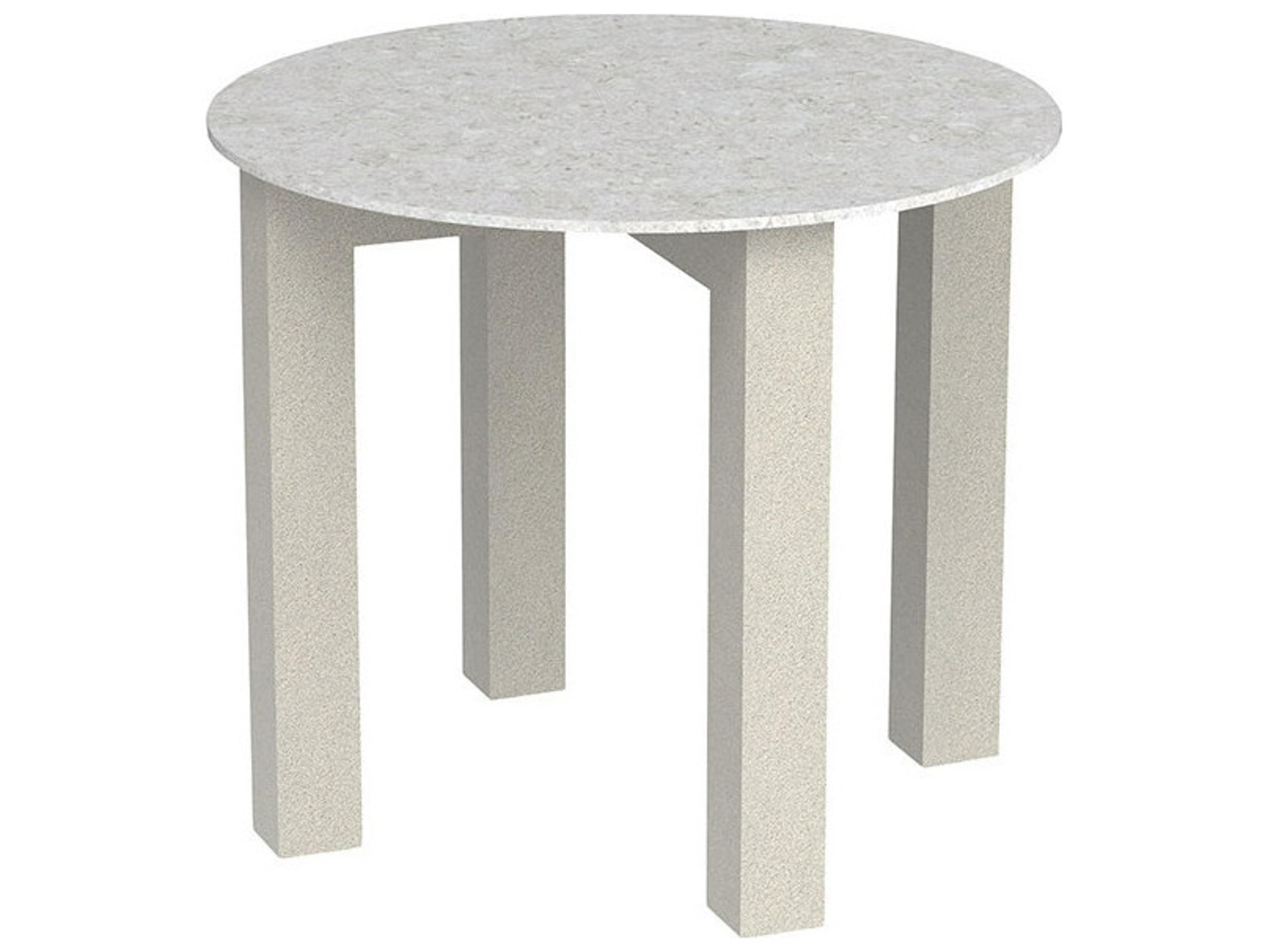 Lane Venture Jasper Aluminum Round End Table