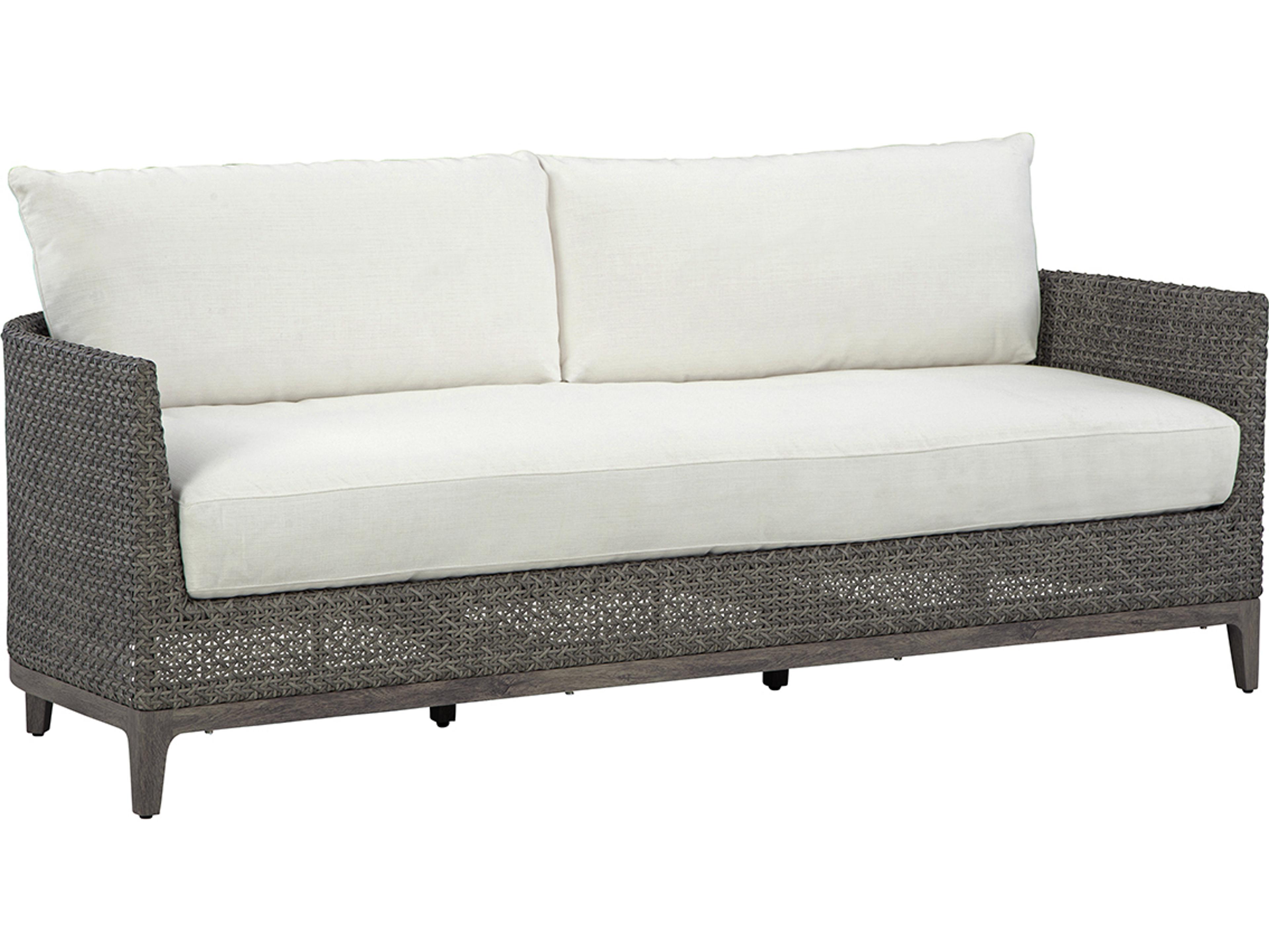 Lane Venture Lenox Hill Wicker Outdoor Sofa Bench