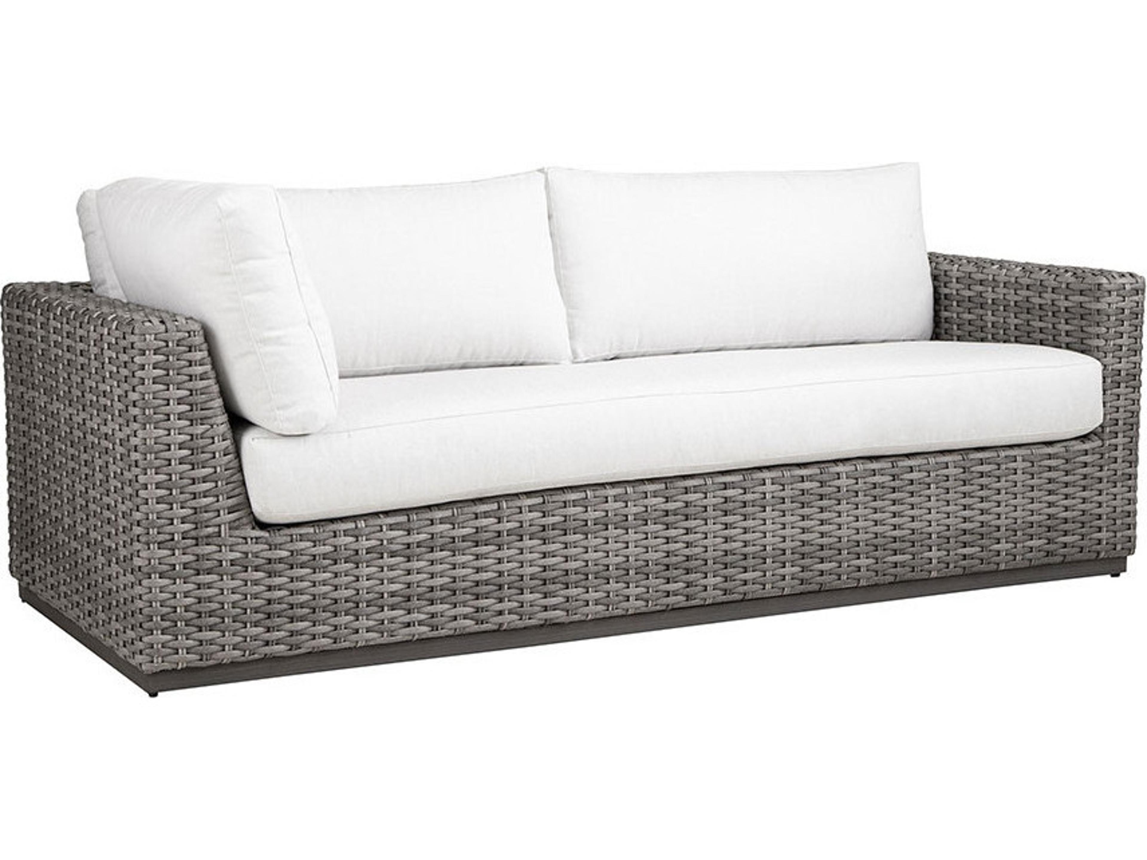 Lane Venture Hyannis Wicker RAF Return Sofa