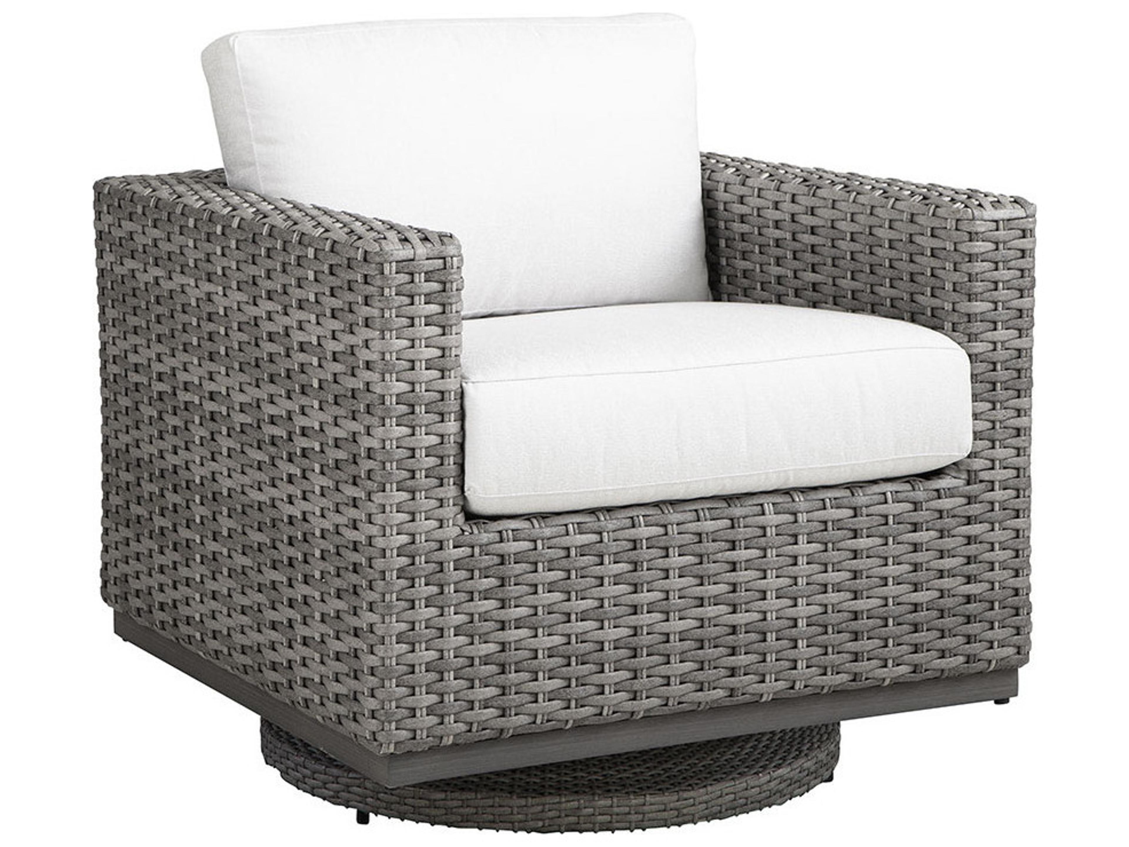 Lane Venture Hyannis Wicker Swivel Glider Lounge Chair
