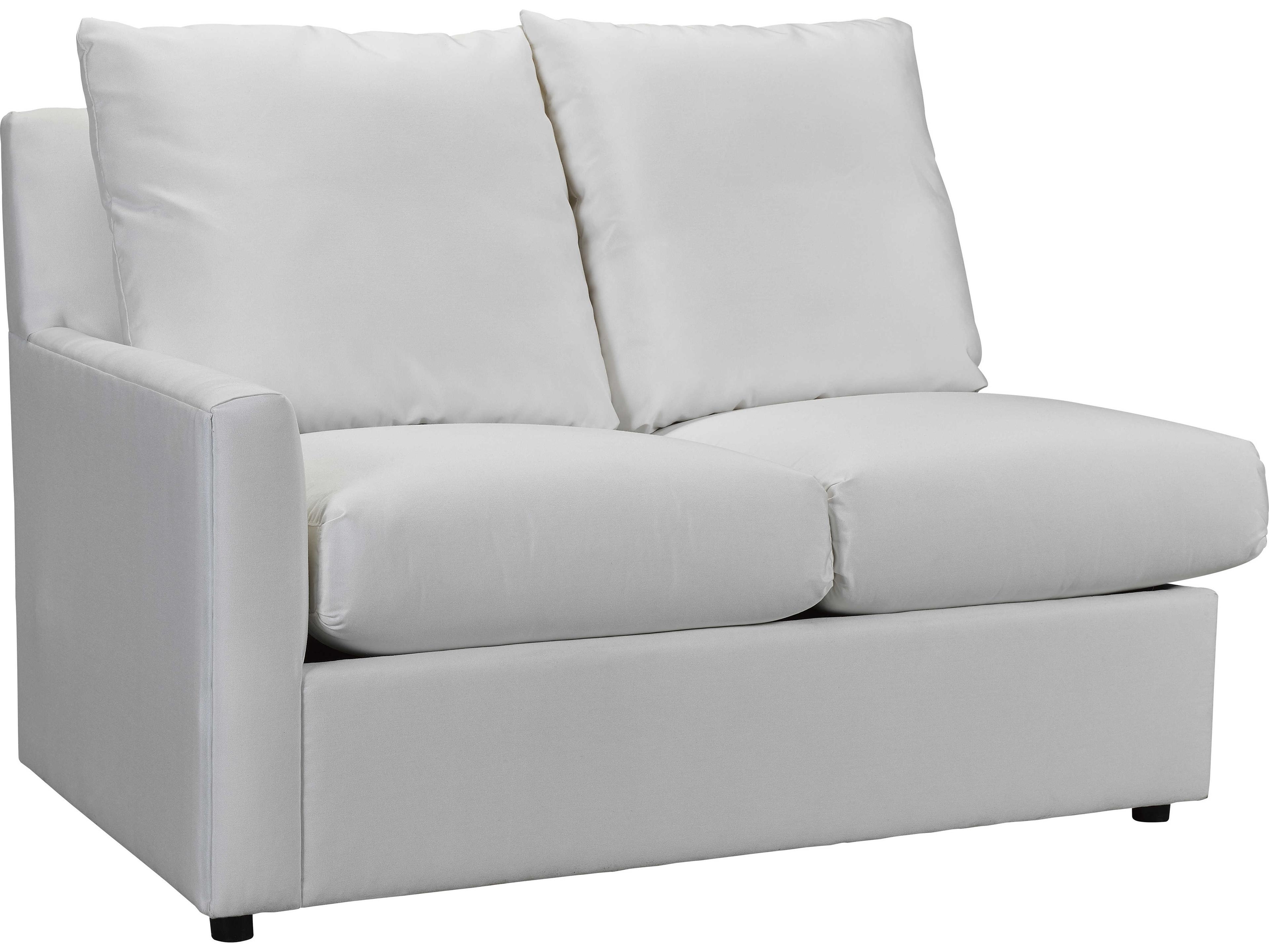 Lane Venture Charlotte Fabric Cushion Left Arm Patio Loveseat