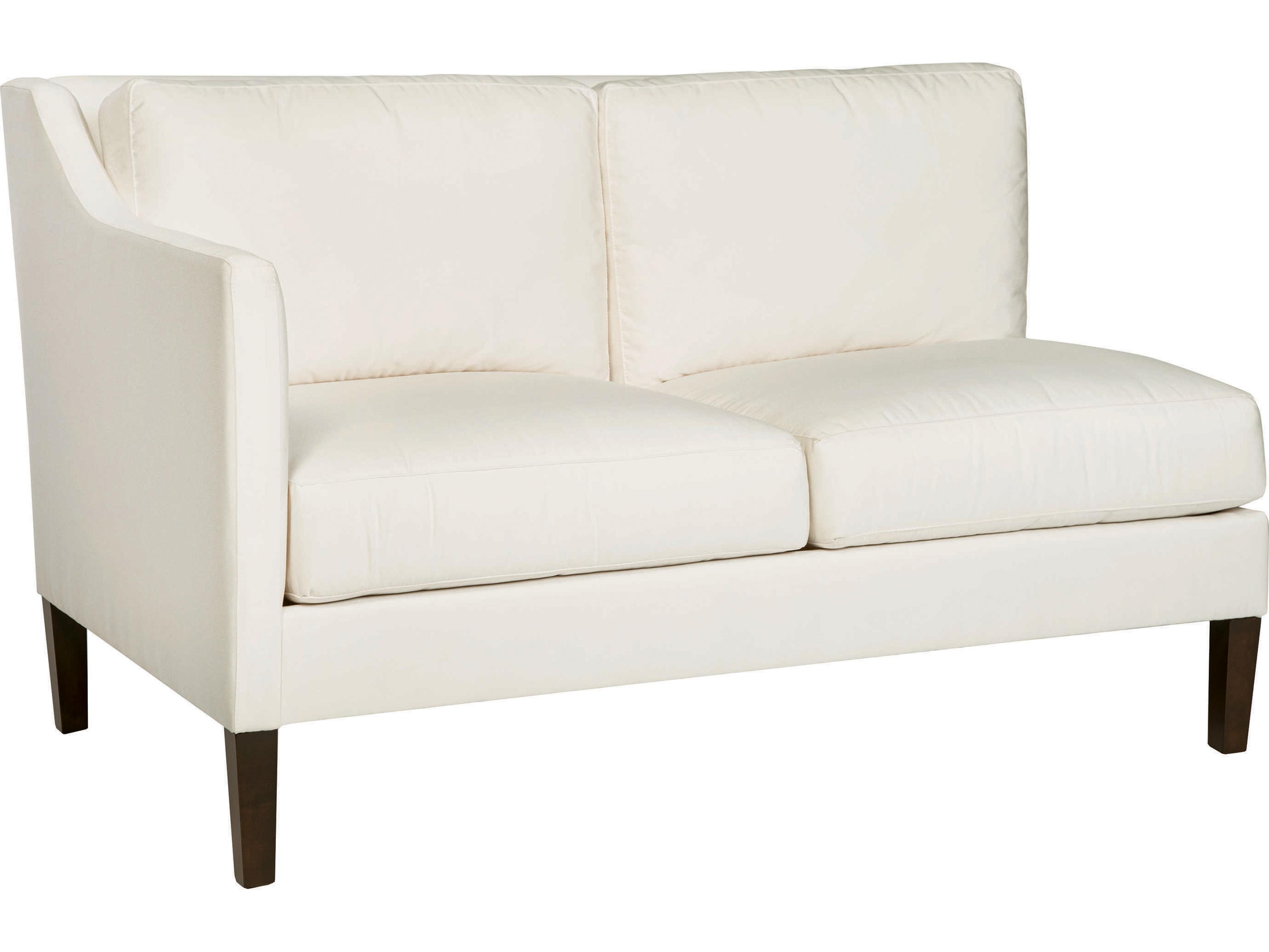 Finley Aluminum Fabric Left Arm Patio Loveseat